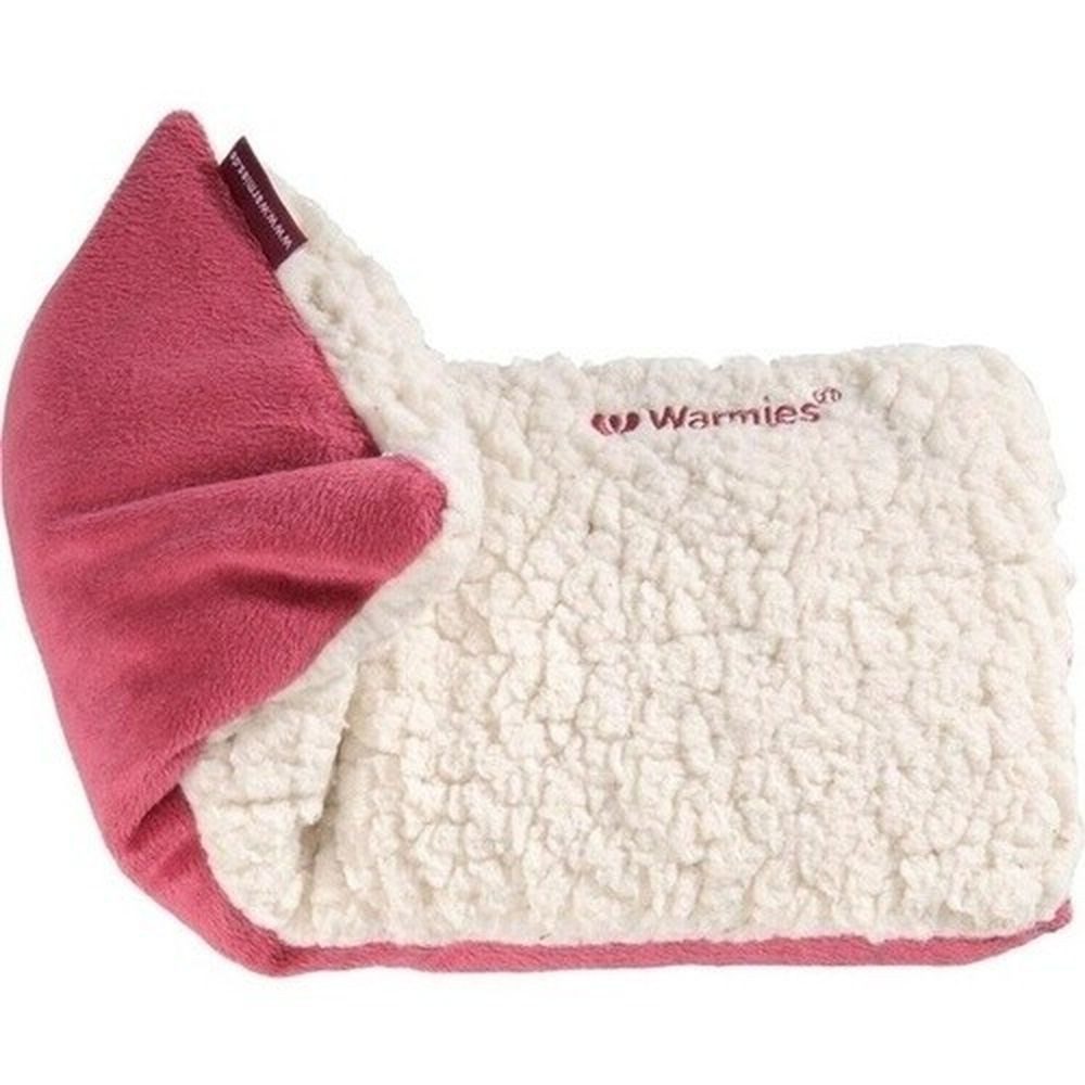 Warmies Hot Pak Sherpa Beige-Rot 1 Stück
