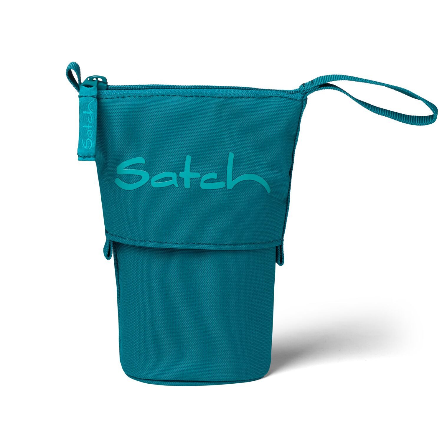 Satch Schulranzen Pencil Slider Deep Petrol (1 Stück), Mäppchen, Stifthalter, Etui