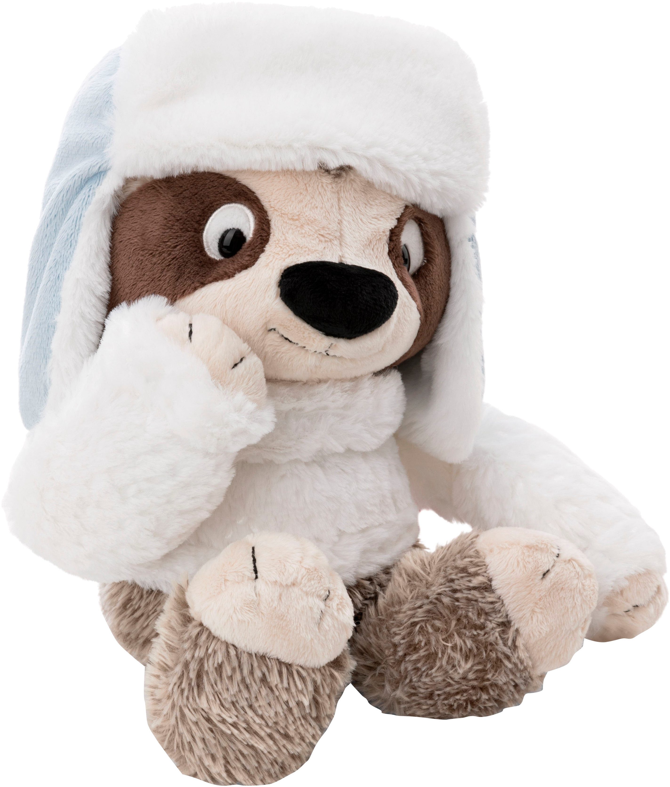 Nici Kuscheltier Winter, Faultier Izzy Icetumbler mit Mütze, 35 cm schlenkernd