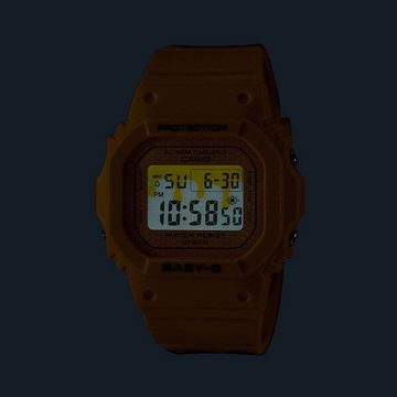 Casio Collection Digitaluhr Casio Baby-G BGD-565SLC-9ER "Honey Drip" (Gelb)