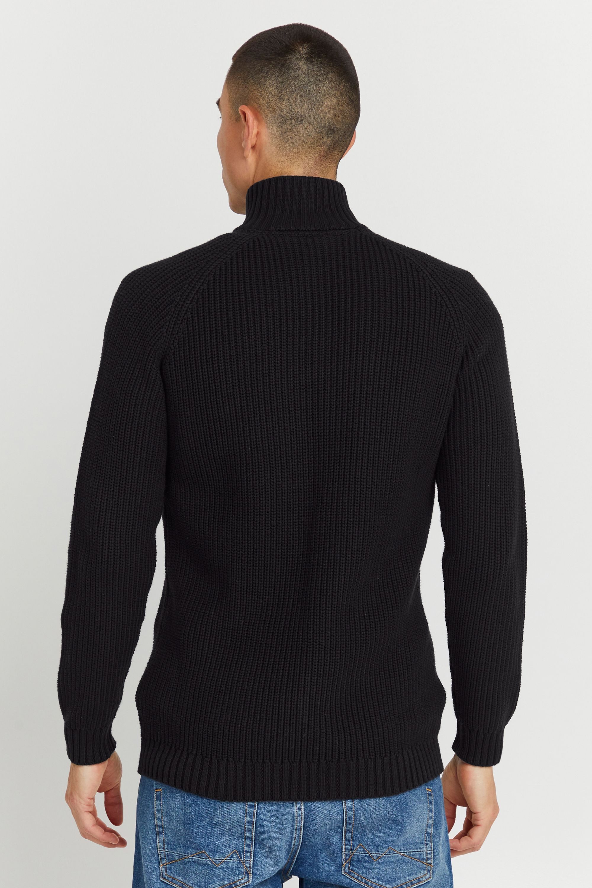 !Solid Troyer SDXenox Strickpulli mit Stehkragen