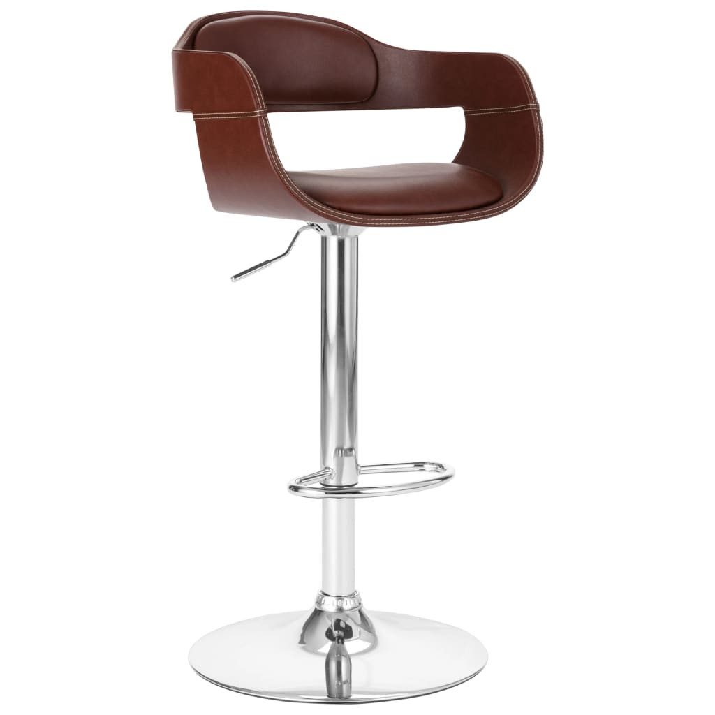 vidaXL Barhocker Barhocker Braun Kunstleder (1 günstig online kaufen