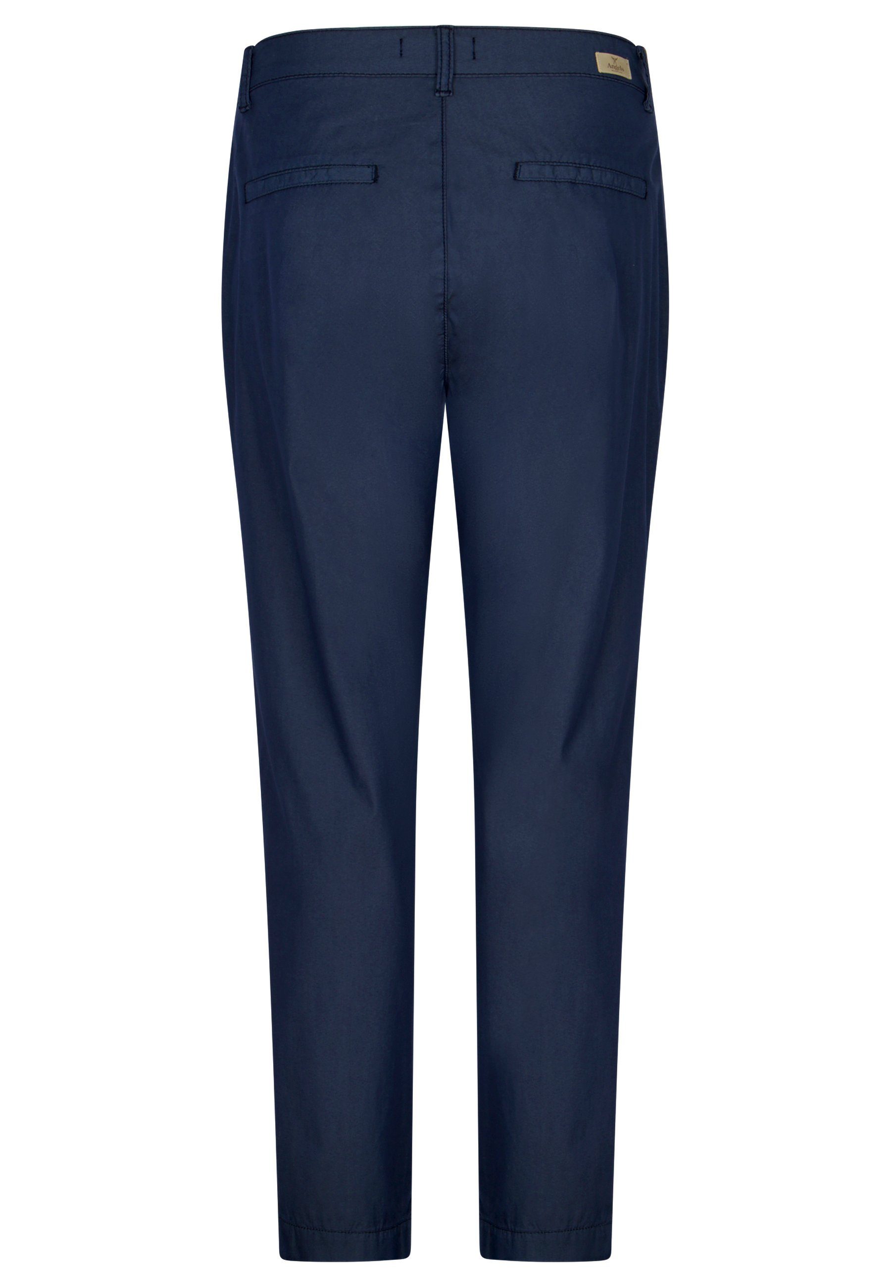 Joggpant Label-Applikationen Jogger Pocket ANGELS Louisa mit Pants indigo