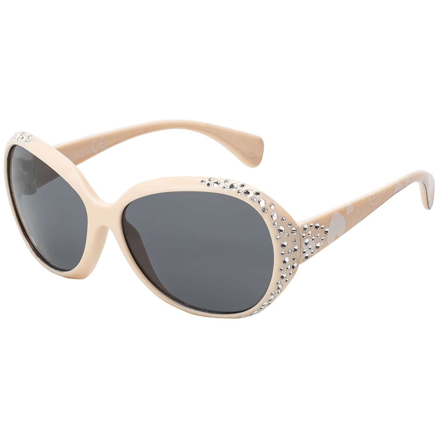 BEZLIT Eyewear Wayfarer Mädchen Kinder Sonnenbrille Cat-Eye Stil (1-St) mit durchsichtigen Bügel