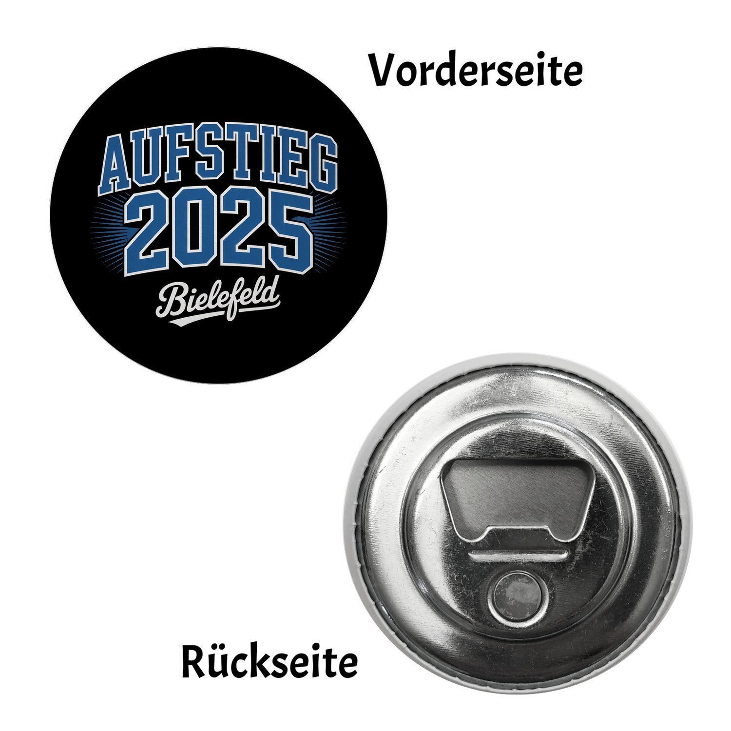 speecheese Magnet Bielefeld Aufstieg 2025 Magnet mit Flaschenöffner