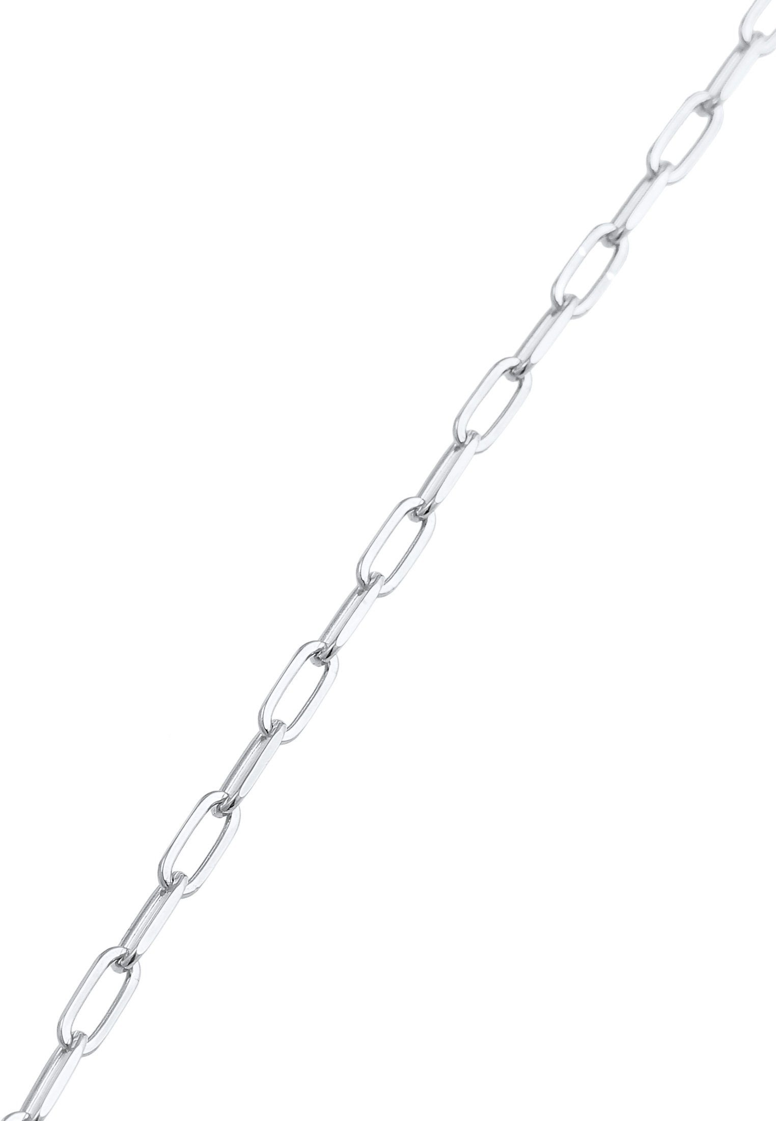 Elli Gliederarmband Chains Oval Chunky Optik 925 Glieder Silber Basic
