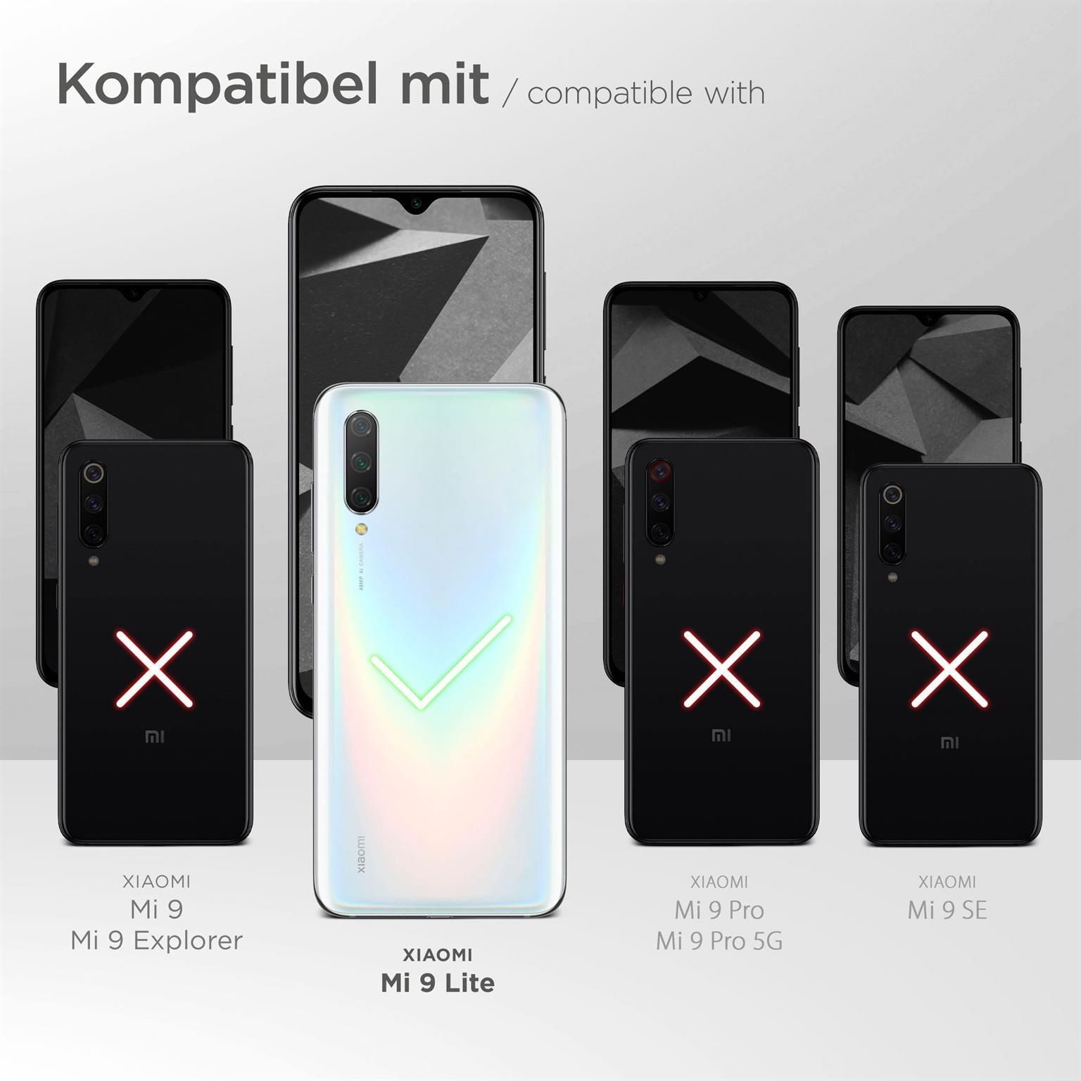 ONEFLOW Handyhülle für Xiaomi Mi 9 Lite Wasserdichte Tasche BeachBag Grün 6,39 Zoll, Hülle mit Touch Kamera Fenster IPX8 Unterwasser-Tasche zum Schwimmen