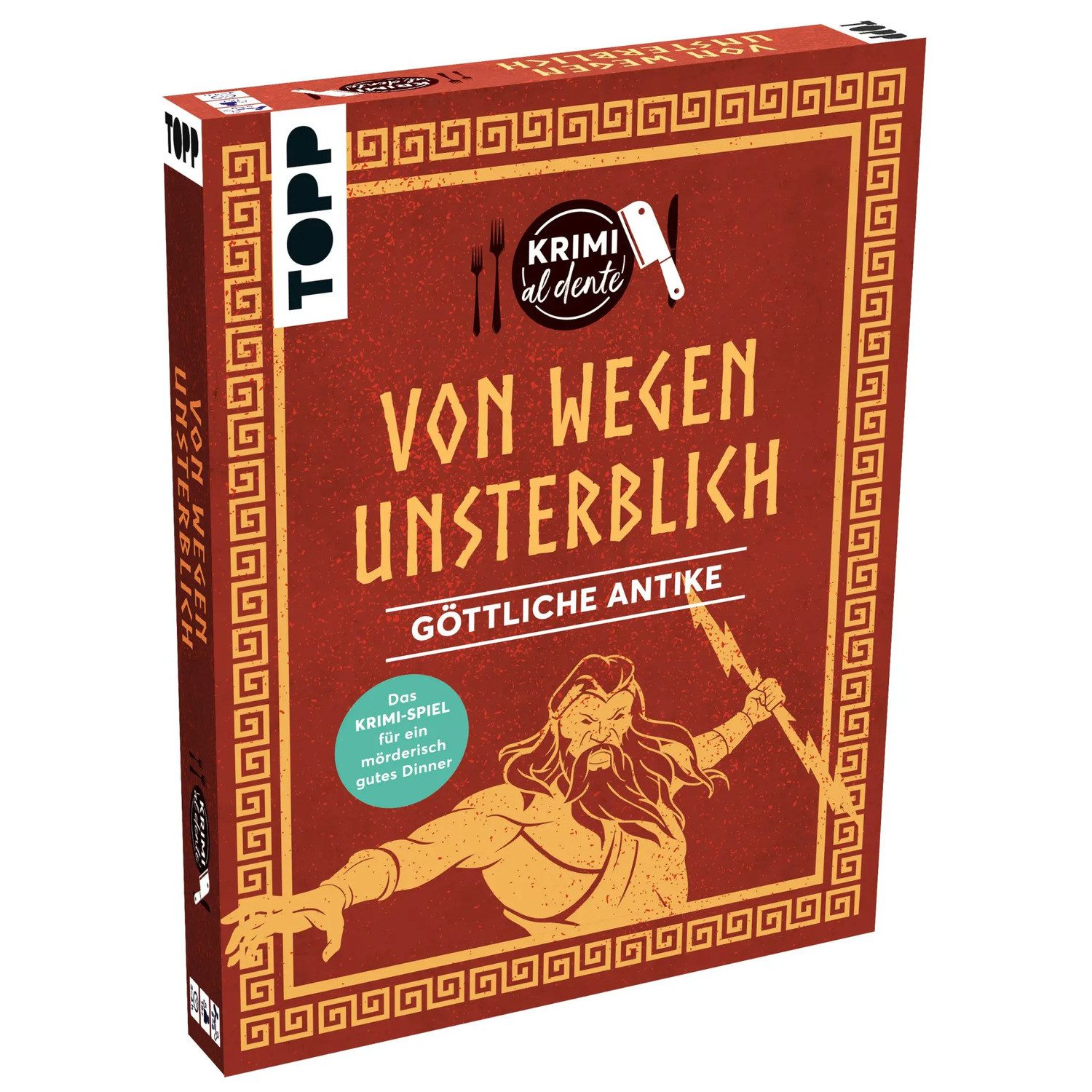 frechverlag Spiel Krimi al dente - Göttliche Antike: Von wegen unsterblich