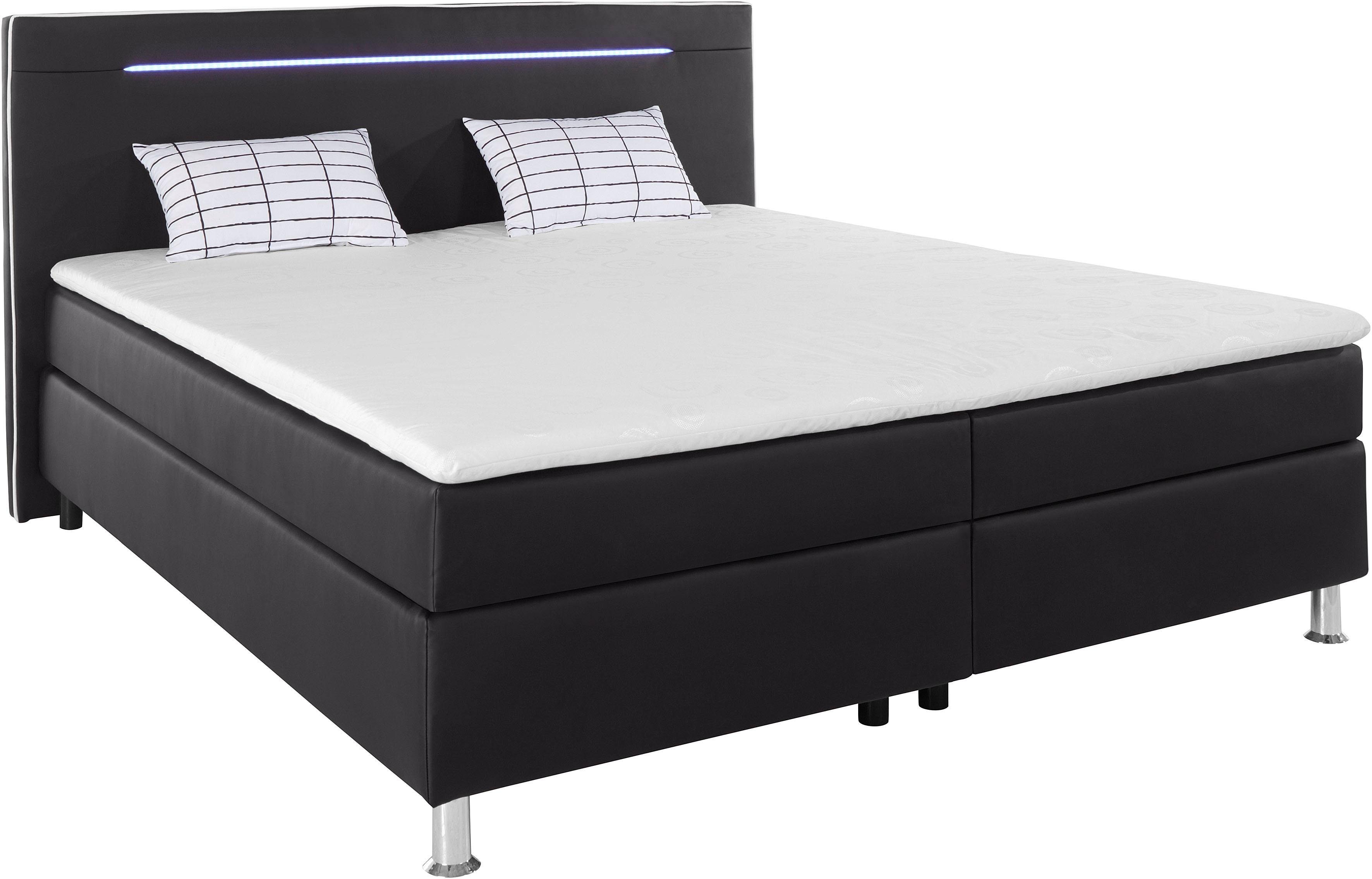 COLLECTION AB Boxspringbett London, inklusive Topper günstig online kaufen