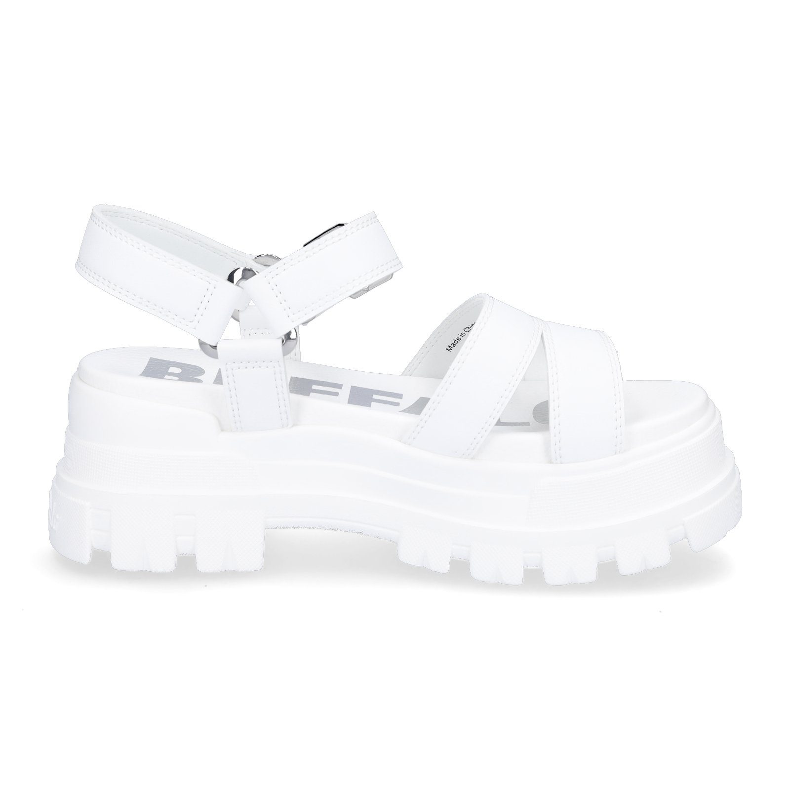 Buffalo Buffalo Damen Sandale Aspha TS weiß Sandale