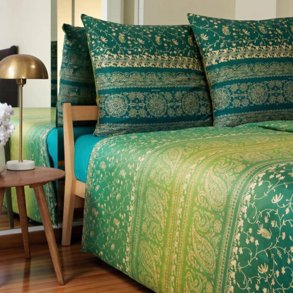 Bassetti Bettwäsche Bettwäsche Brenta V1 155 x 220 cm, Mako Satin, 2 teilig