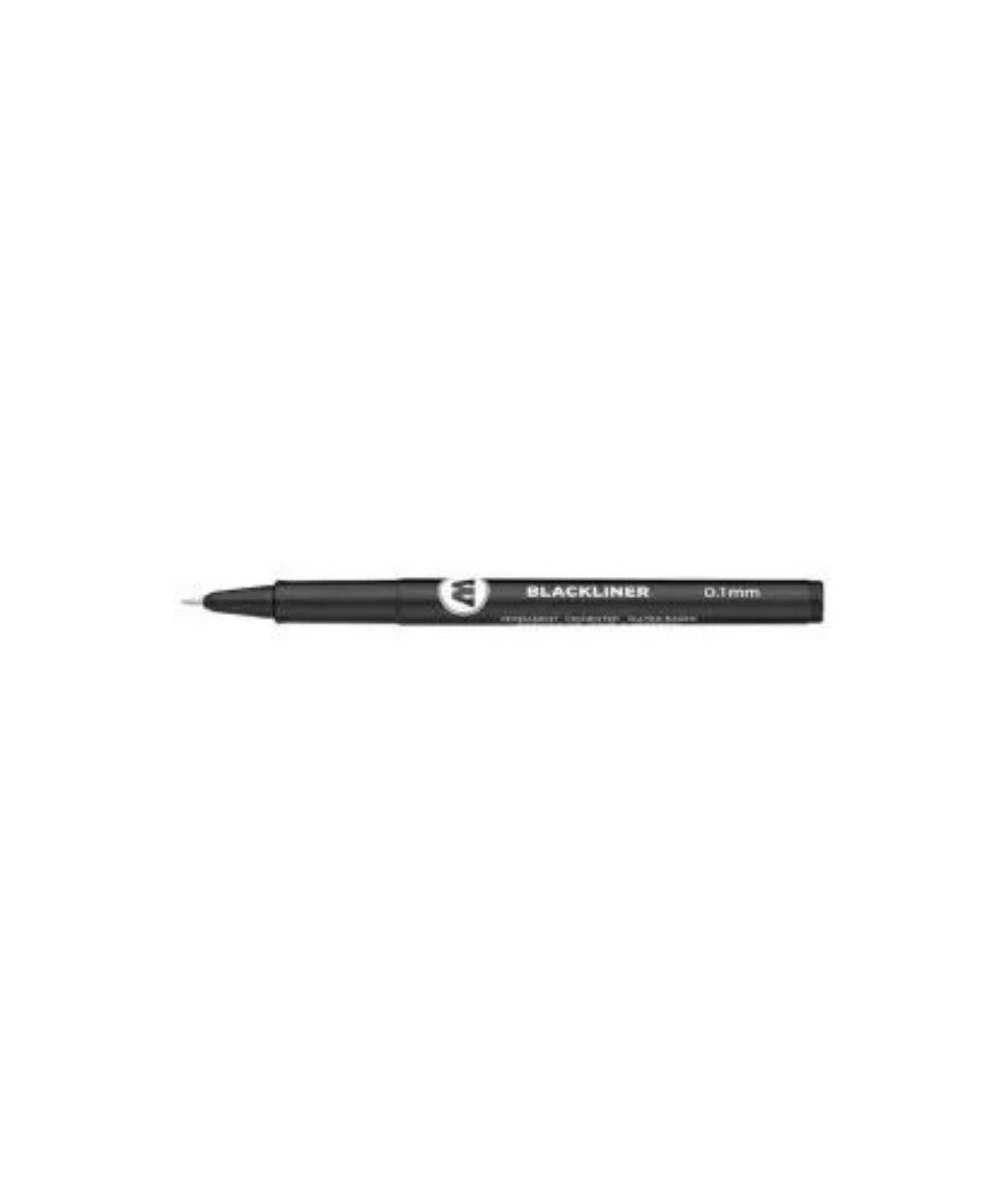 MOLOTOW Fineliner MOLOTOW BLACKLINER SET 1 Fineliner-Set schwarz, 4 St., (packung, 4-tlg., Fineliner)