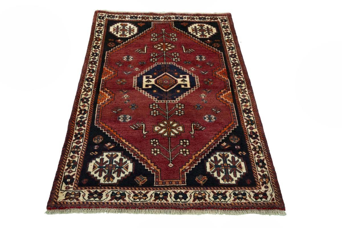 Höhe: Trading, / 10 Orientteppich Shiraz mm Nain 111x155 Perserteppich, Handgeknüpfter rechteckig, Orientteppich