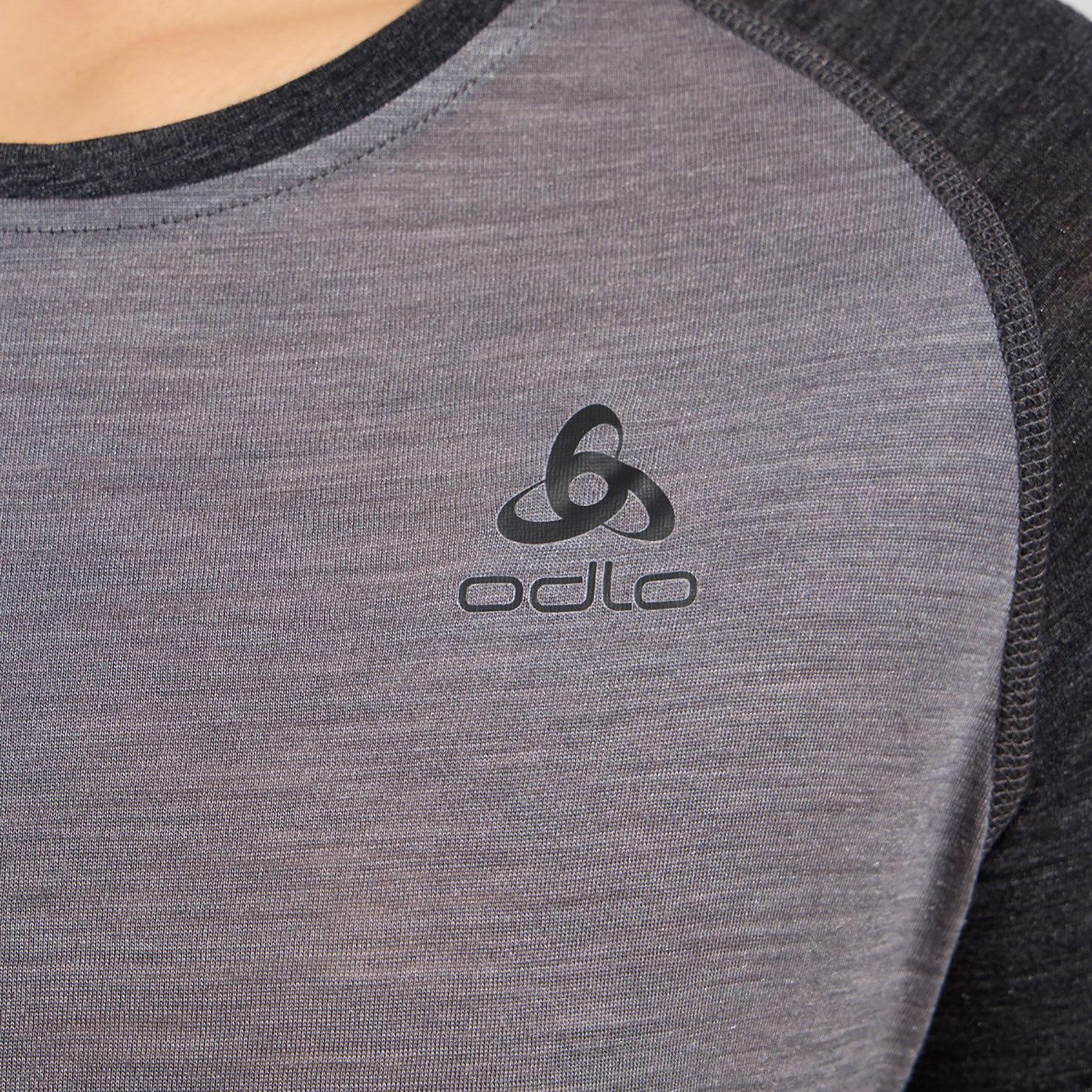 Odlo Langarmshirt Unterhemd BL TOP crew neck l/s NATURAL P