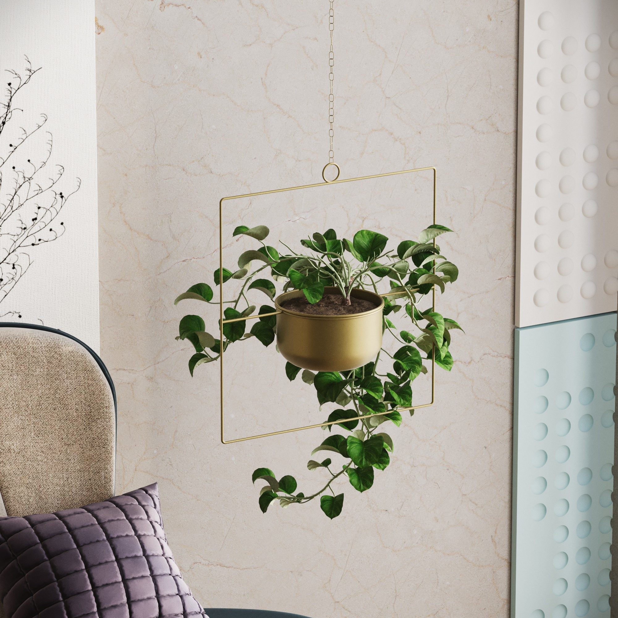 Hermia Concept Topf-Set 100% METAL,Size: Width: 40 cm Height: 40 cm Depth: 17 cm M1210