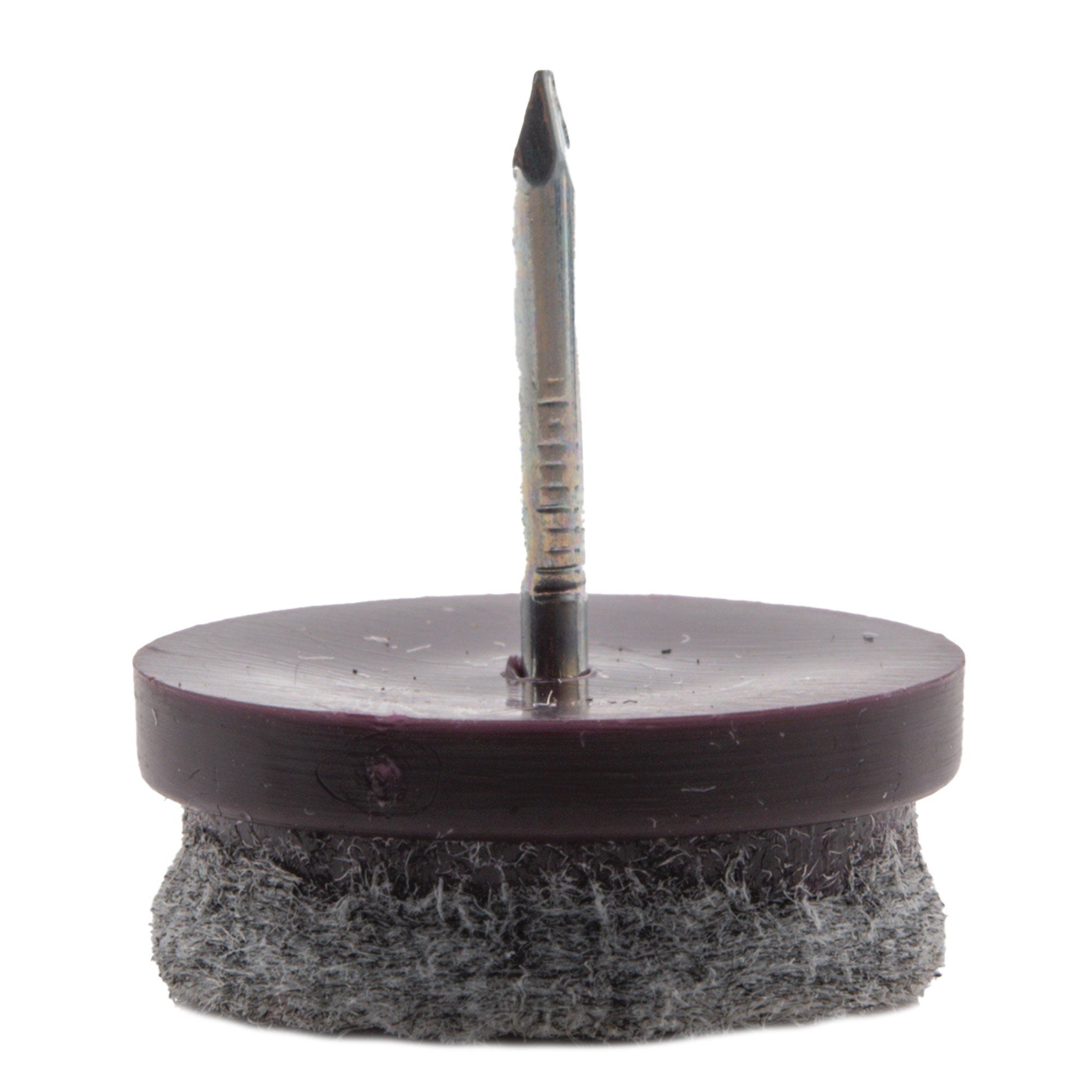 BENSON Möbelfuß 16x Möbelgleiter Filzgleiter Untersetzer Nagel 24mm Stuhl Tisch Füße, (16-St), Untersetzer, Füße, Anti Kratzer