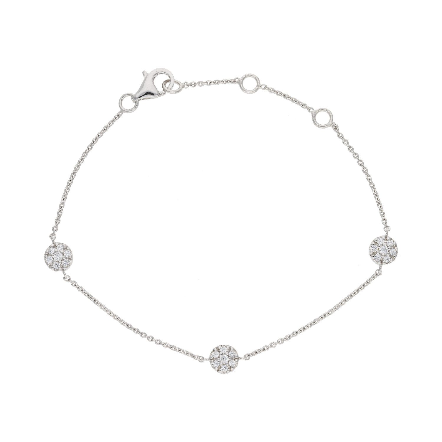 JuwelmaLux Armband Damen Armband mit Zirkonia aus 925 Silber JL10-03-3756 (kein Set, 1-tlg., kein Set)