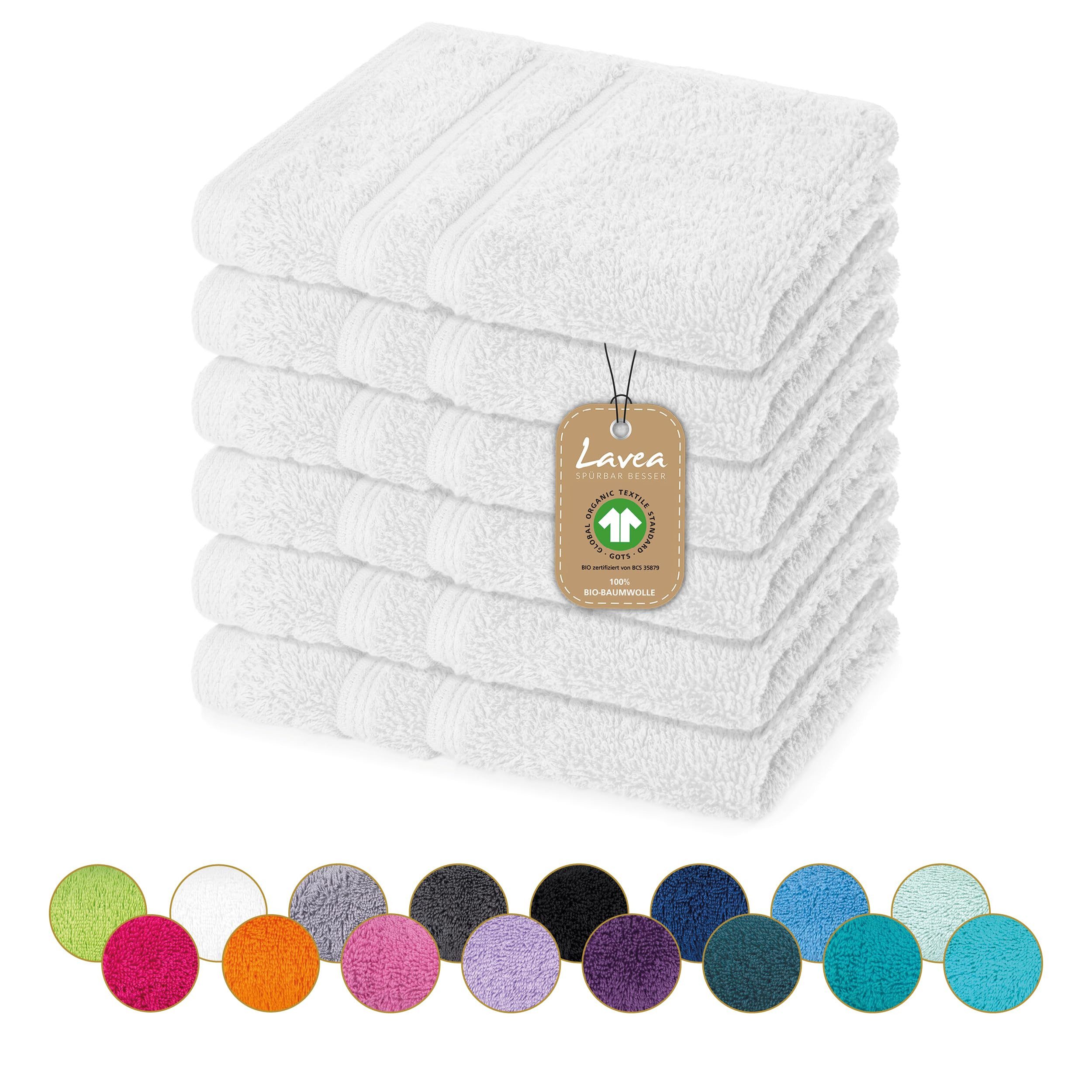 Lavea Handtuch Set Bio-Baumwoll Serie Bali, günstig online kaufen