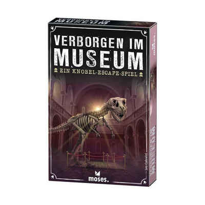 Moses. Verlag Spiel, Familienspiel MOS90149 - Verborgen im Museum DE, Rätselspiel