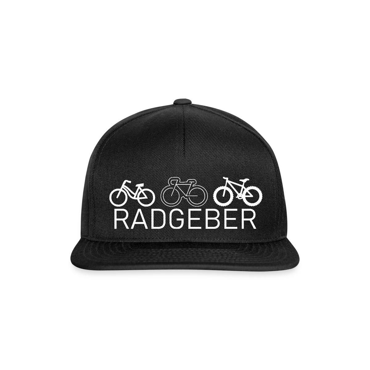 Snapback Cap Radgeber, Fahrradhumor Snapback Cap