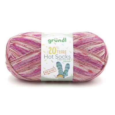 Gründl Gründl Sockenwolle Hot Socks 100 g 4-fach, Häkelwolle