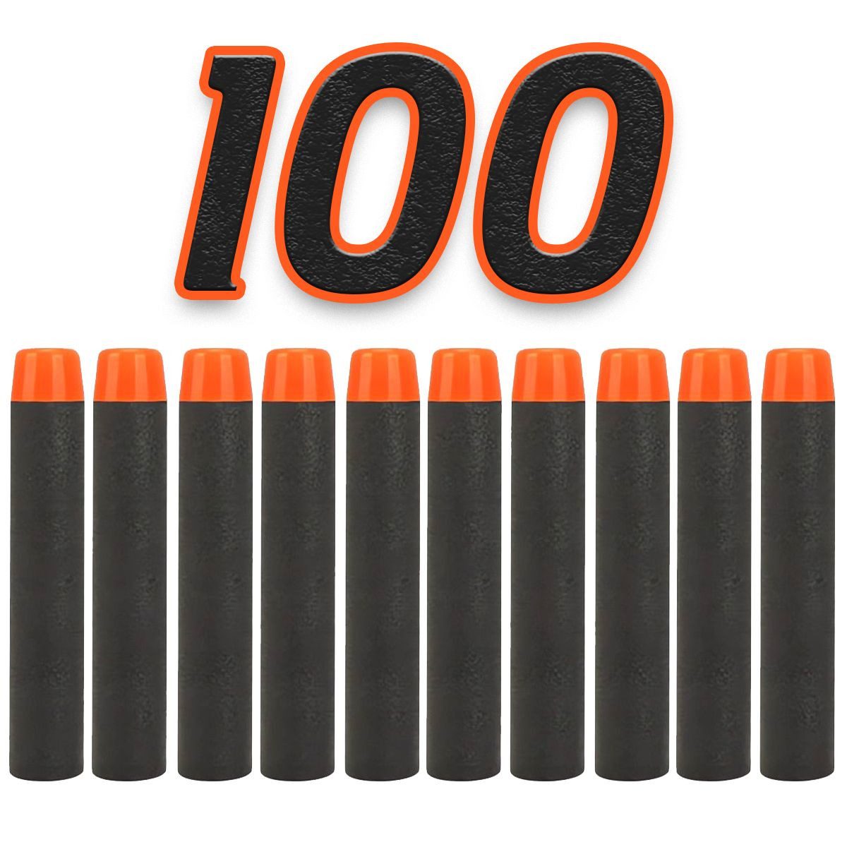 König Design Dartpfeil Darts Стрелки für Nerf Zubehör 7.2cm, Refill Bullets Darts - für N-Strike / Elite / X- Shot Blasters
