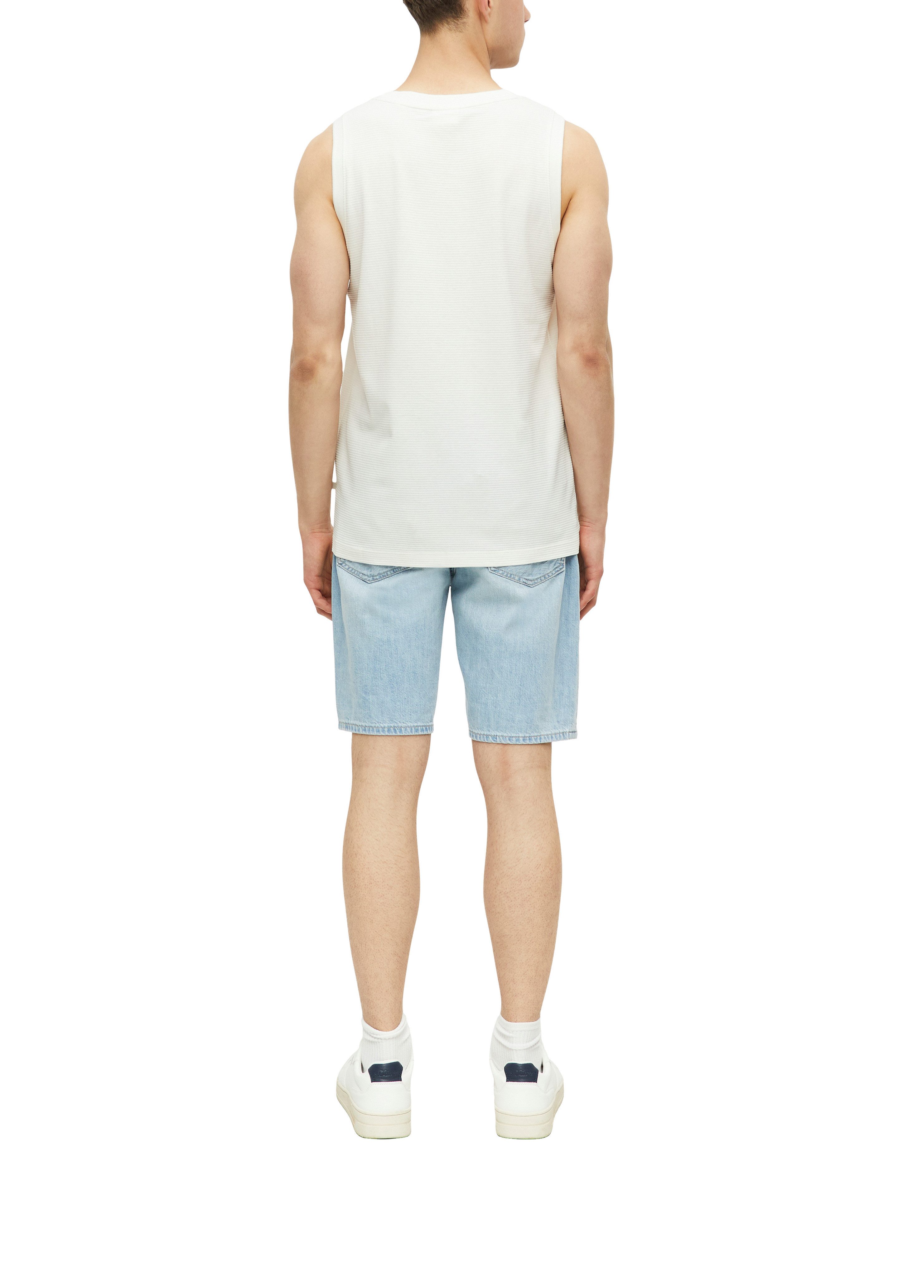 s.Oliver Tanktop Sommertop in feiner Streifen-Optik – Bild 2 von 4
