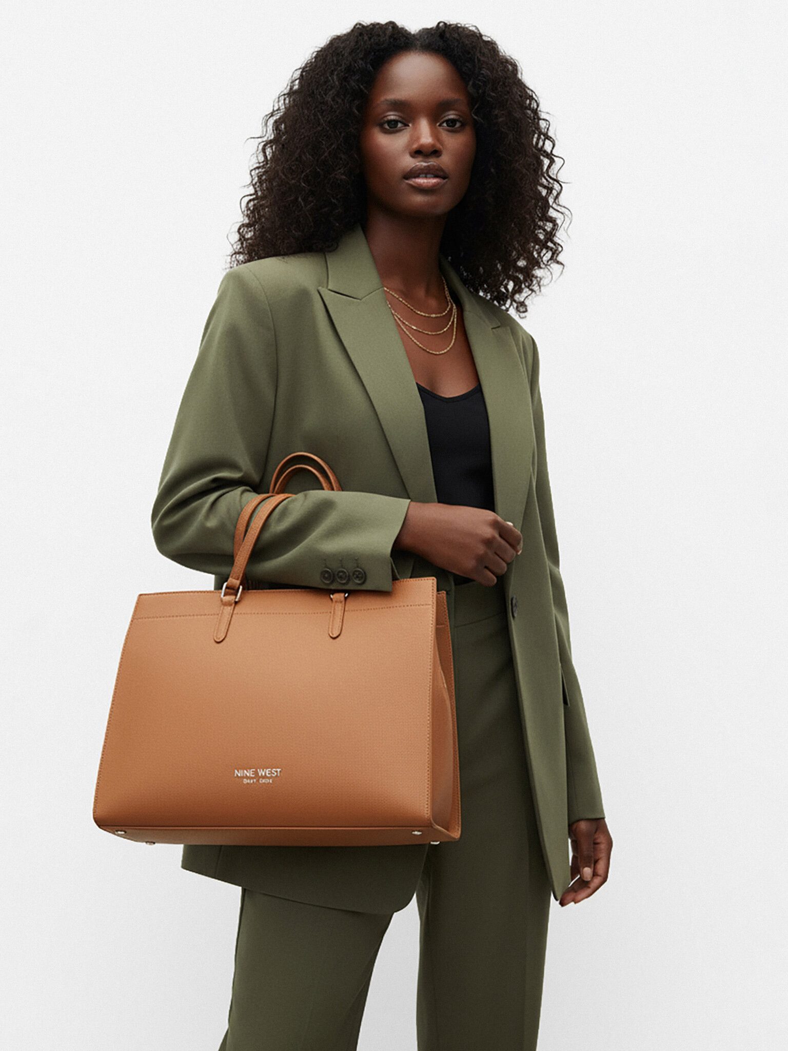 Nine West Handtasche Nine West Damenhandtasche Braun NINE WEST CEO-VELLOR-LDA8459 Camel