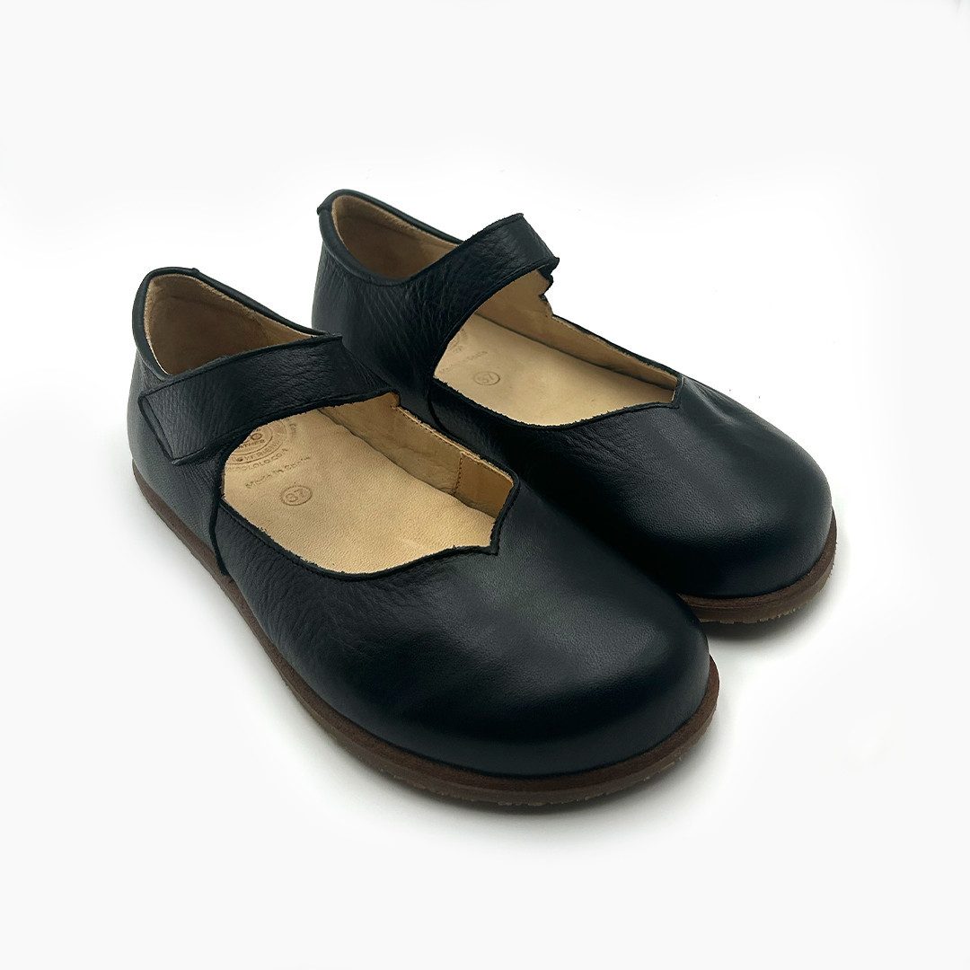 POLOLO Alma & Alina, bequemer Damen Barfußschuh aus pflanzlich gegerbtem Leder