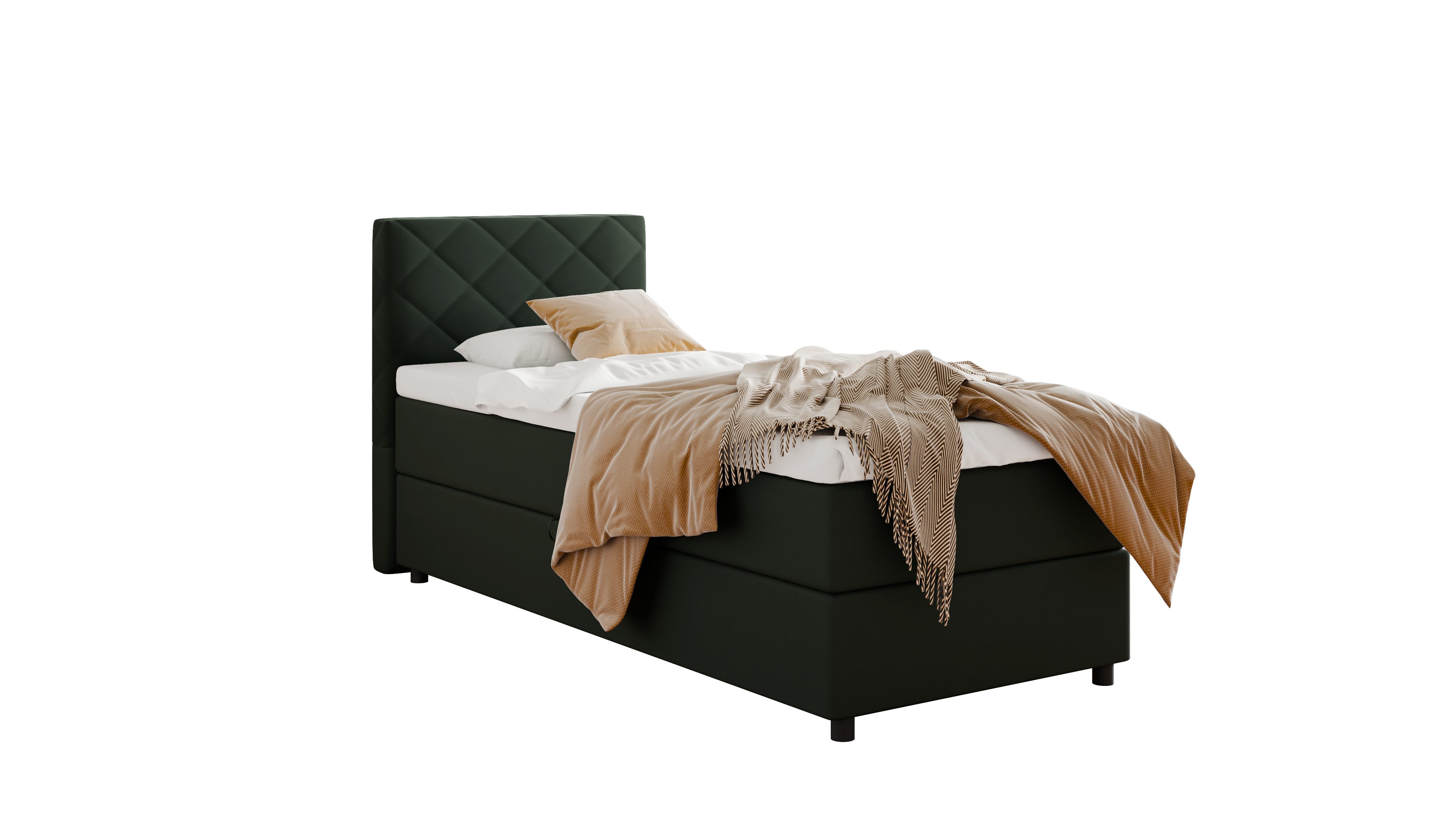 PANDA MÖBEL GmbH Boxspringbett DIAMARO 90x200, günstig online kaufen