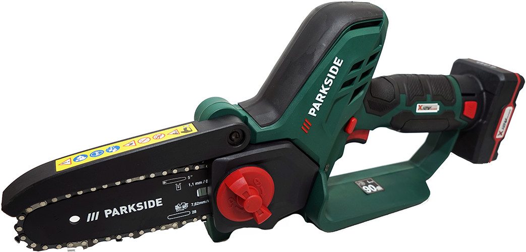 Parkside Akku-Astschere 12 V Akku-Gehölzschneider PGHSA 12, Astsäge, im Koffer