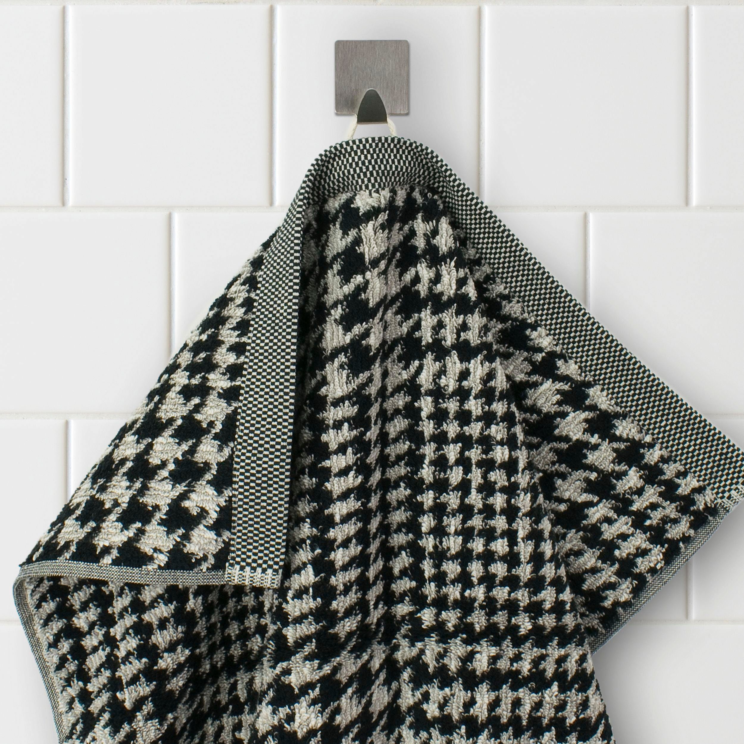 Möve Duschtuch Brooklyn Glencheck, Walkfrottier (1-St), günstig online kaufen