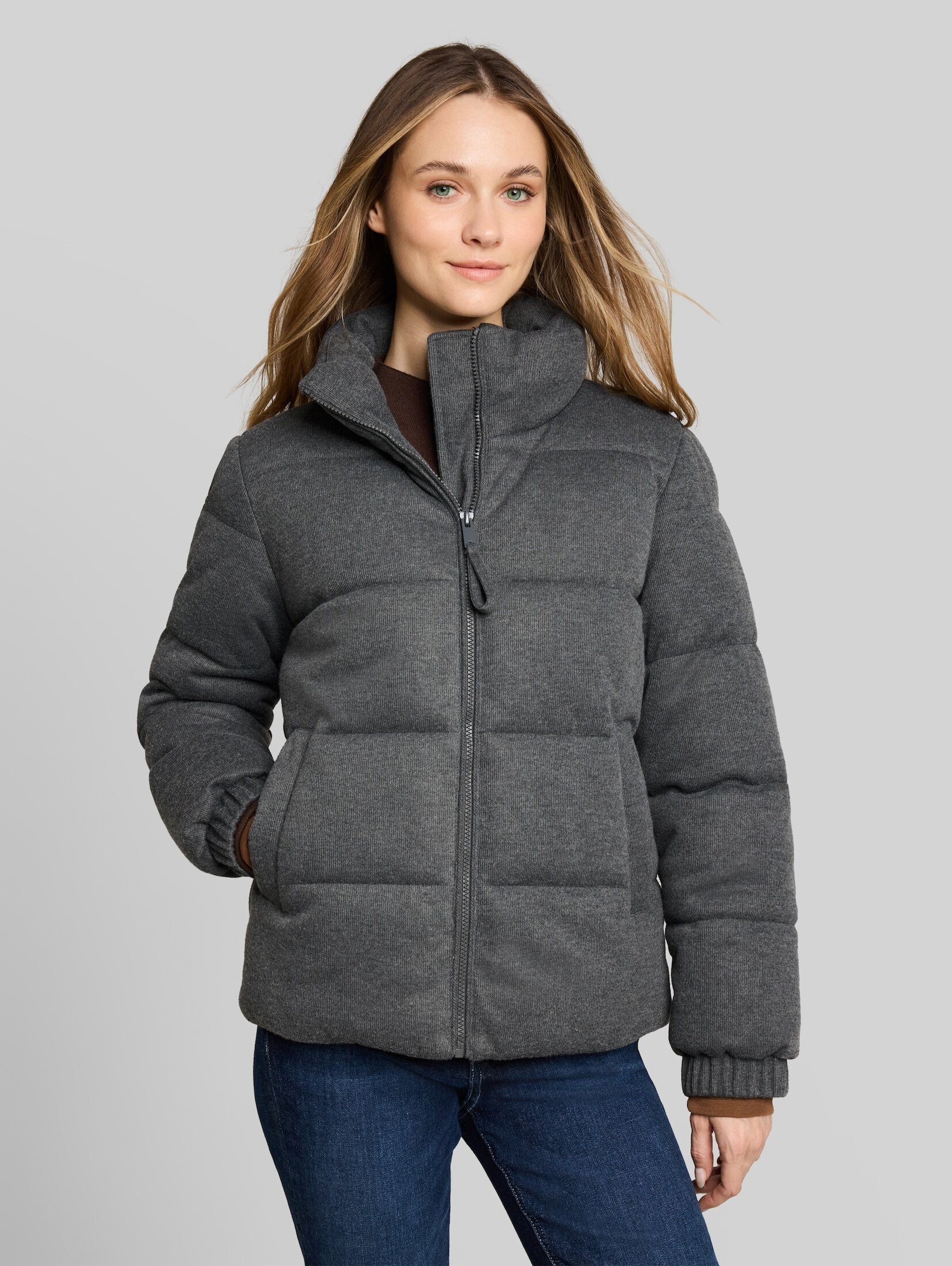 TOM TAILOR Denim Steppjacke Jacken Cosy Puffer-Jacke mit Stehkragen