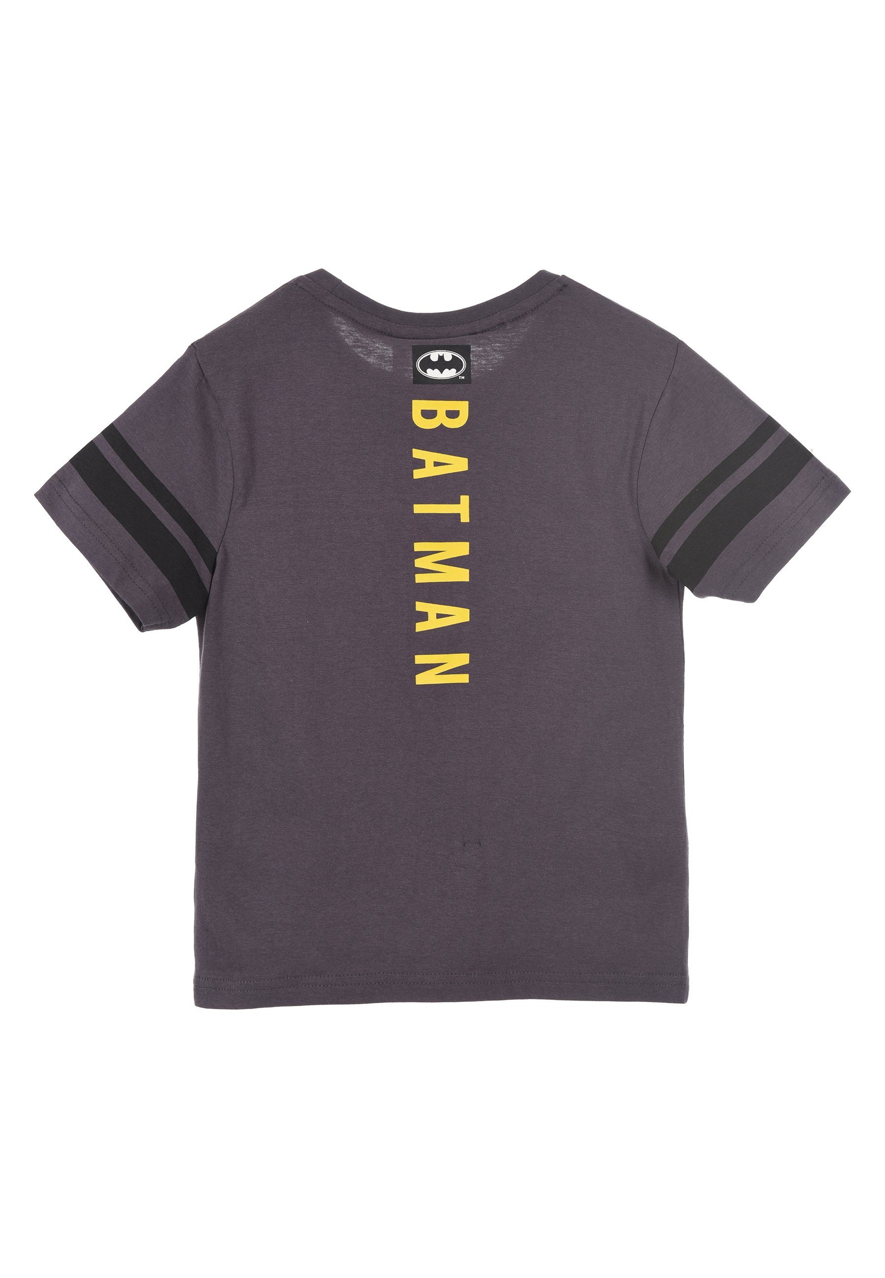 Batman T-Shirt Kinder T-Shirt Schwarz Oberteil Jungen