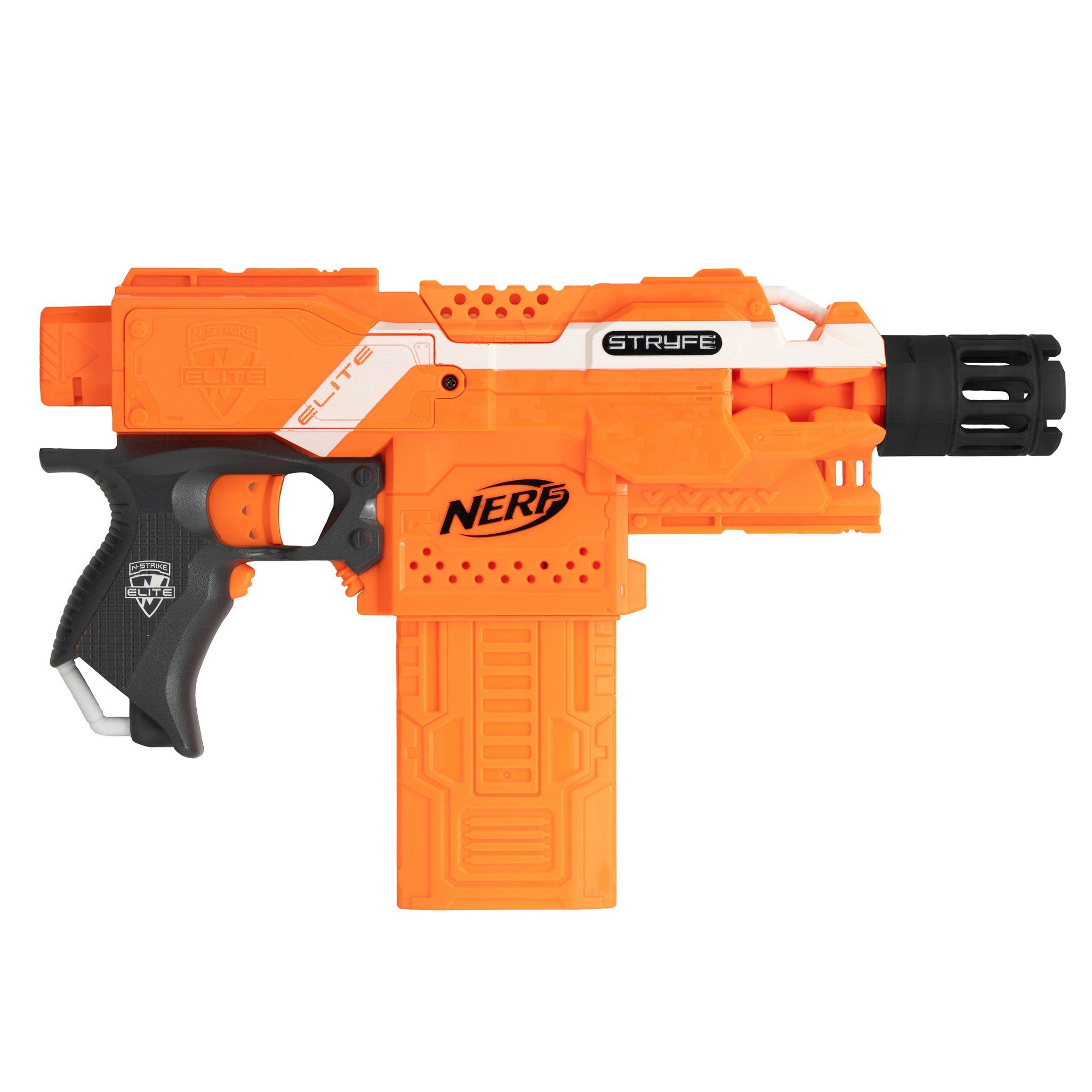 Blasterparts Blaster Flash Hider: Stronghold Straight, Laufaufsatz Stronghold Straight, Flash Hider zum Aufstecken