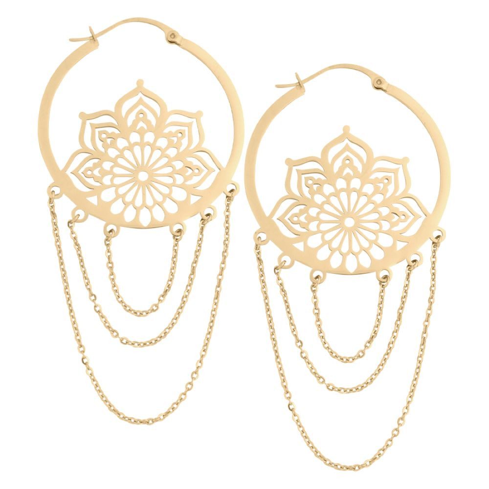 Paar Ohrhänger La Fleur Hoops