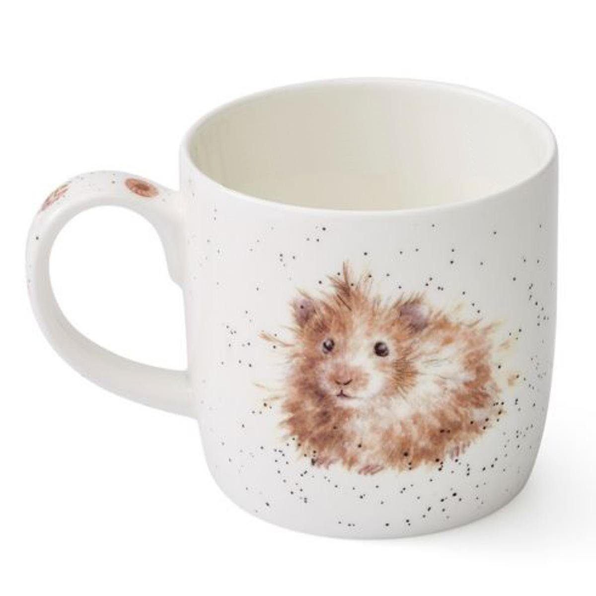 Wrendale Becher Wrendale Designs Porzellan-Becher Hamster Morgen beginnt die Diät, Porzellan
