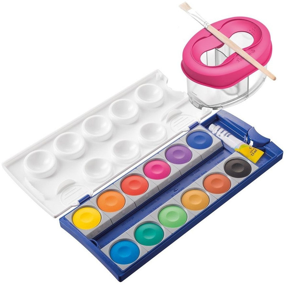 Pelikan Malbecher Wasserbox für Space+ und K12 magenta (54 Stück)