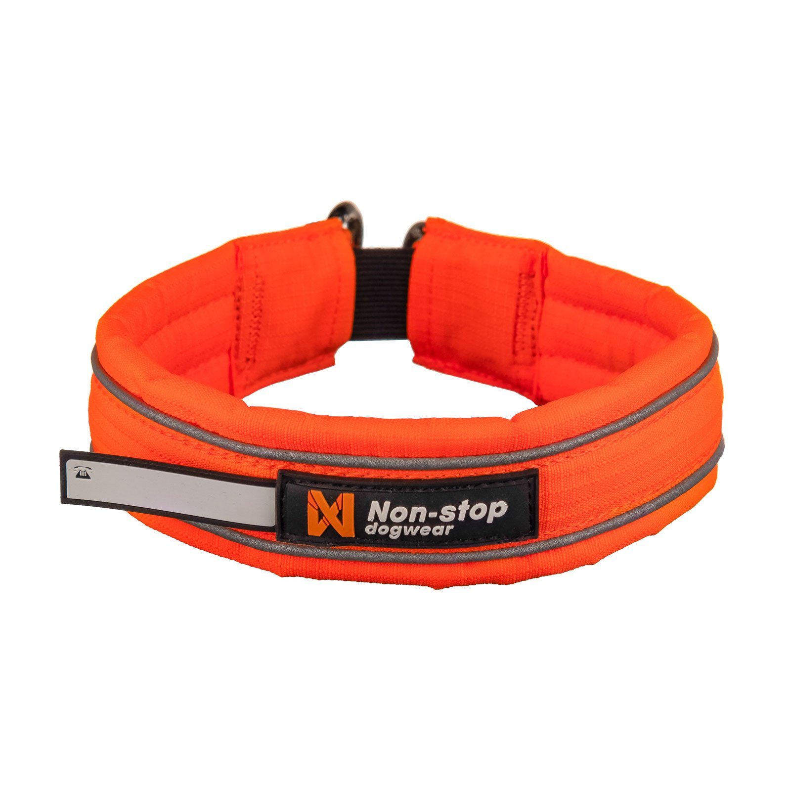Non-stop dogwear Hunde-Halsband SAFE Collar, Nylon-Band, Für Hunde entwickelt, die sich in der Natur frei bewegen
