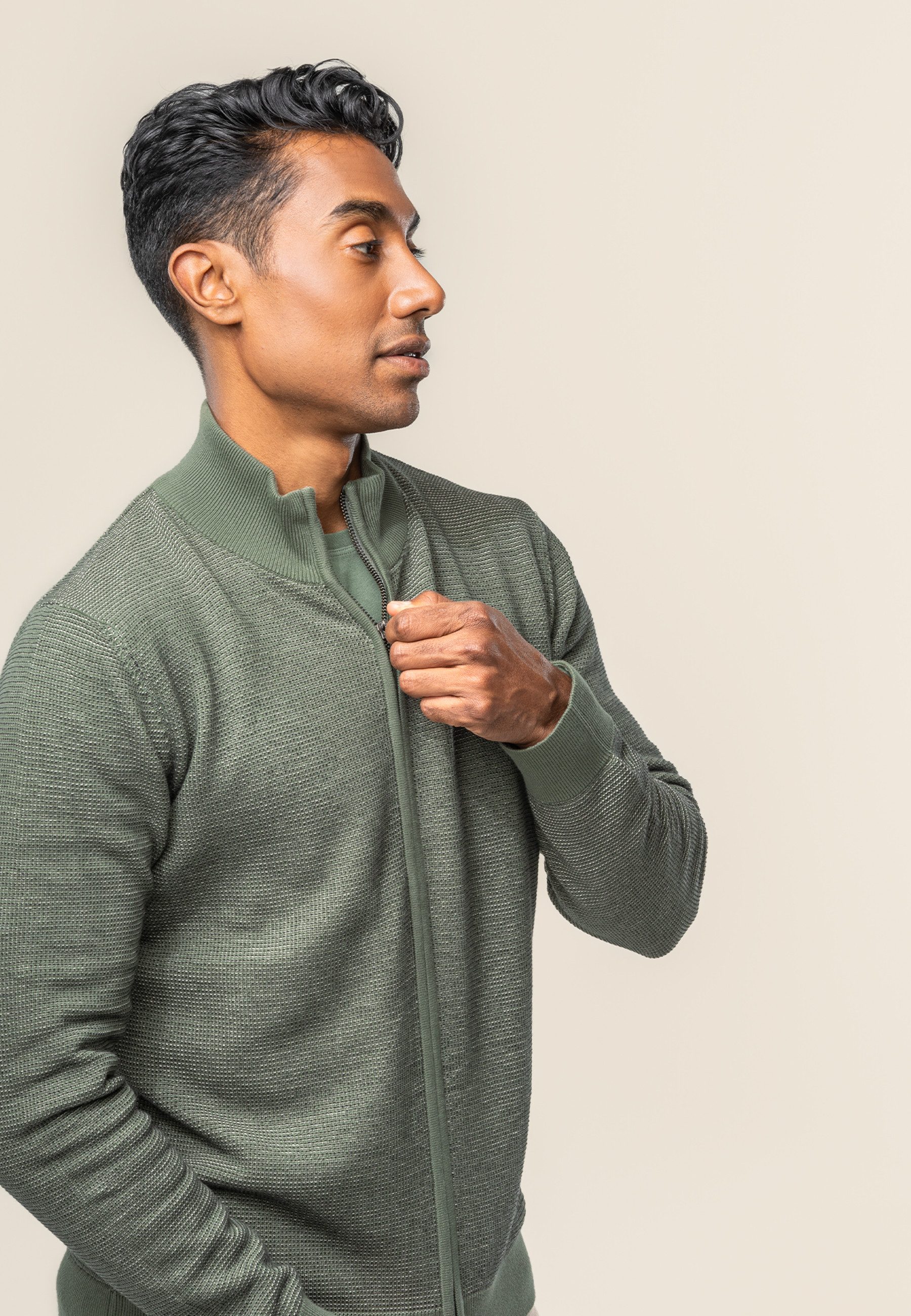 LIVING CRAFTS Strickjacke SPENCER GOTS zertifiziert