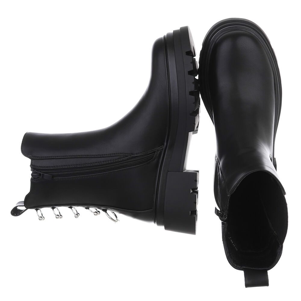 Ital-Design Trendiger Chelsea Boot für Damen – Bequem und Stylisch Plateaus günstig online kaufen