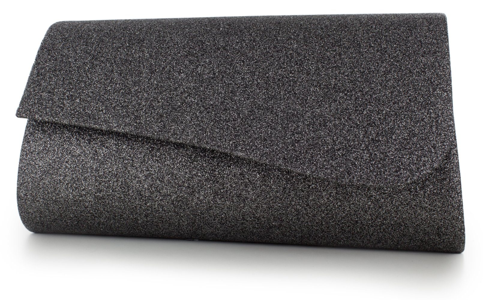 White Lady Clutch Juliane Glitter Handtasche