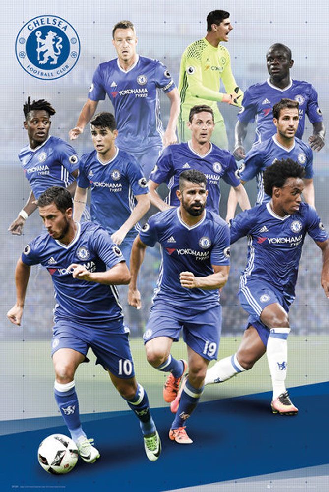 Poster Chelsea FC - Poster - Players 16/17