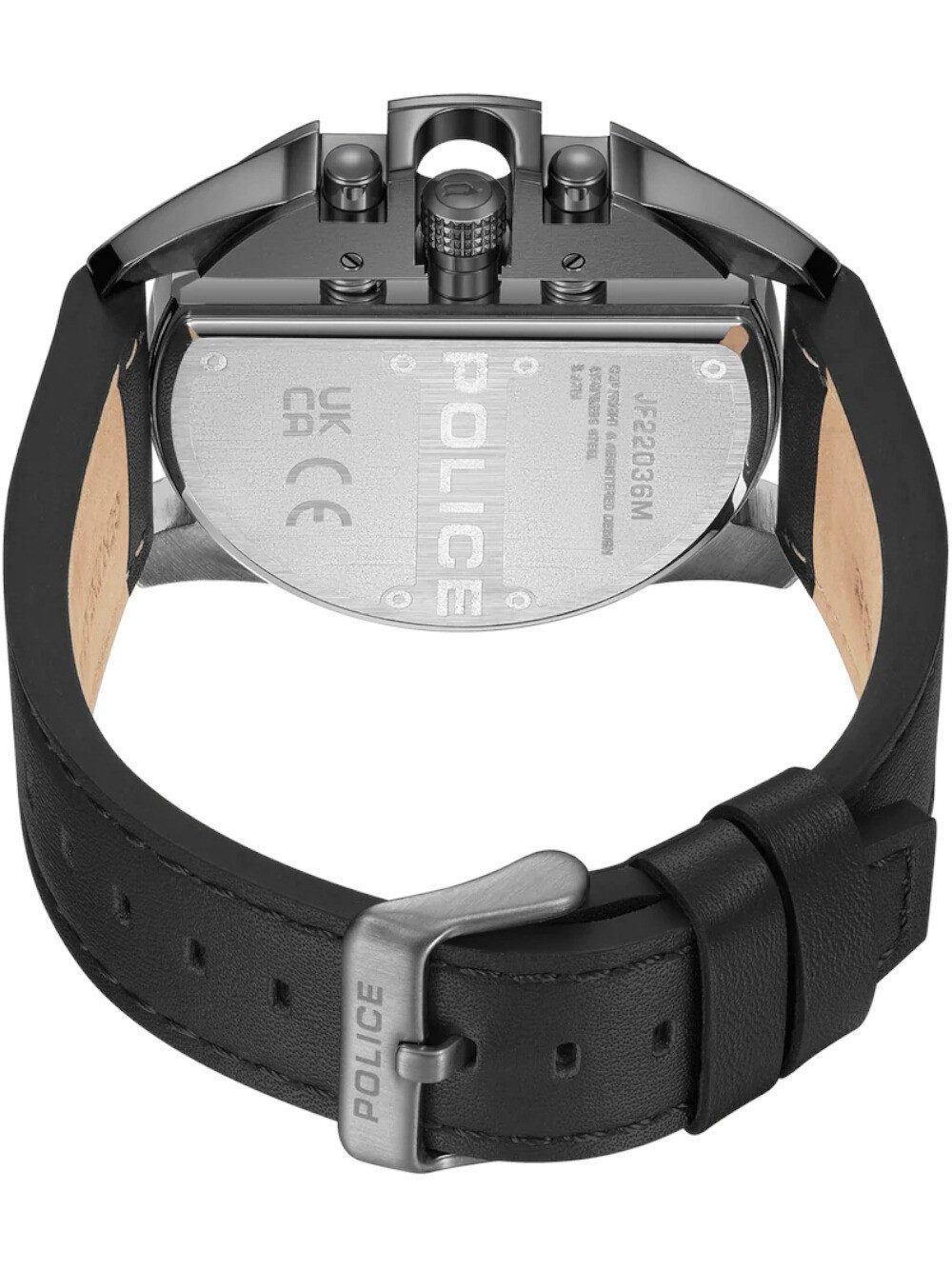Police Quarzuhr Police PEWJF2203601M Herrenuhr Daintree Chronograph 48mm 5ATM Police PEWJF2203601M Herrenuhr Daintree Chronograph 48mm 5ATM