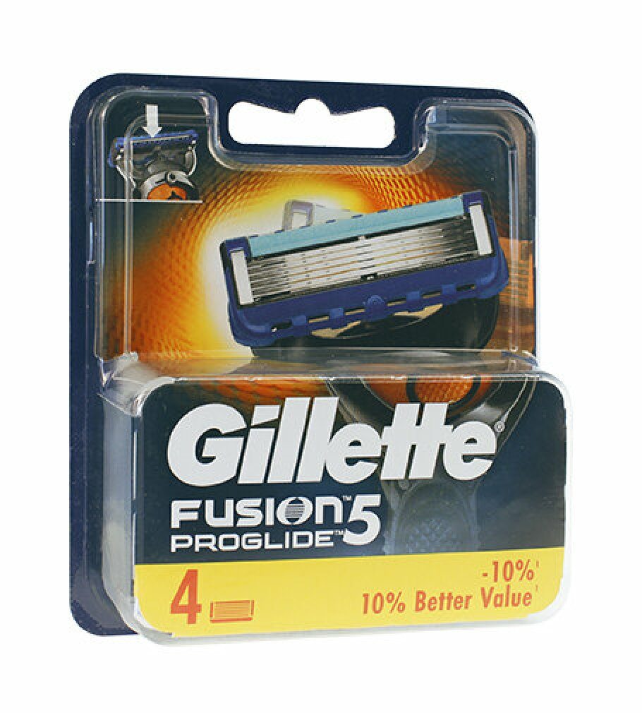Gillette Rasierklingen Gillette Fusion 5 Proglide Ersatzklingen Set 4 Stück