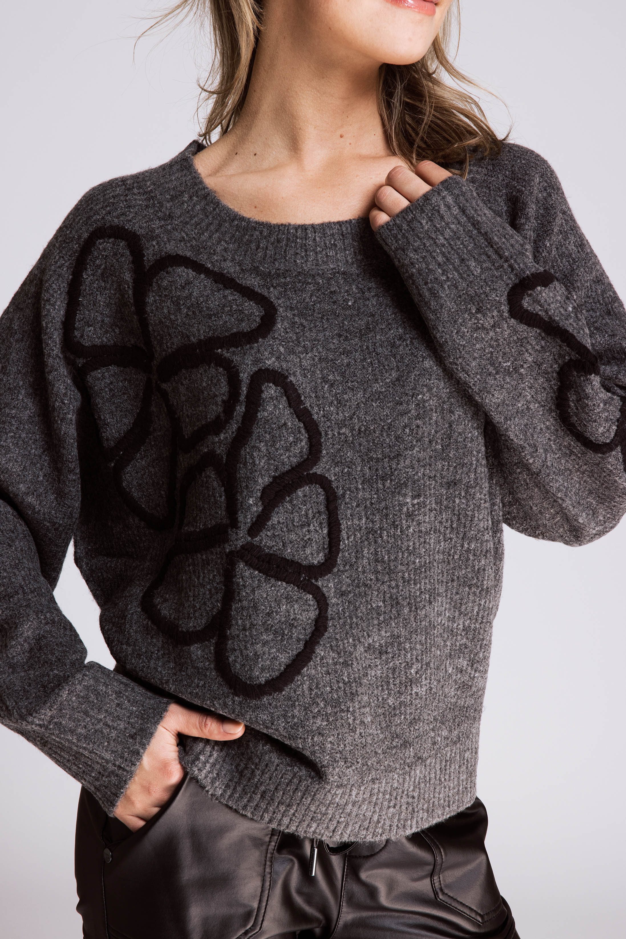 Zhrill Strickpullover ZHLUANA FLOWER