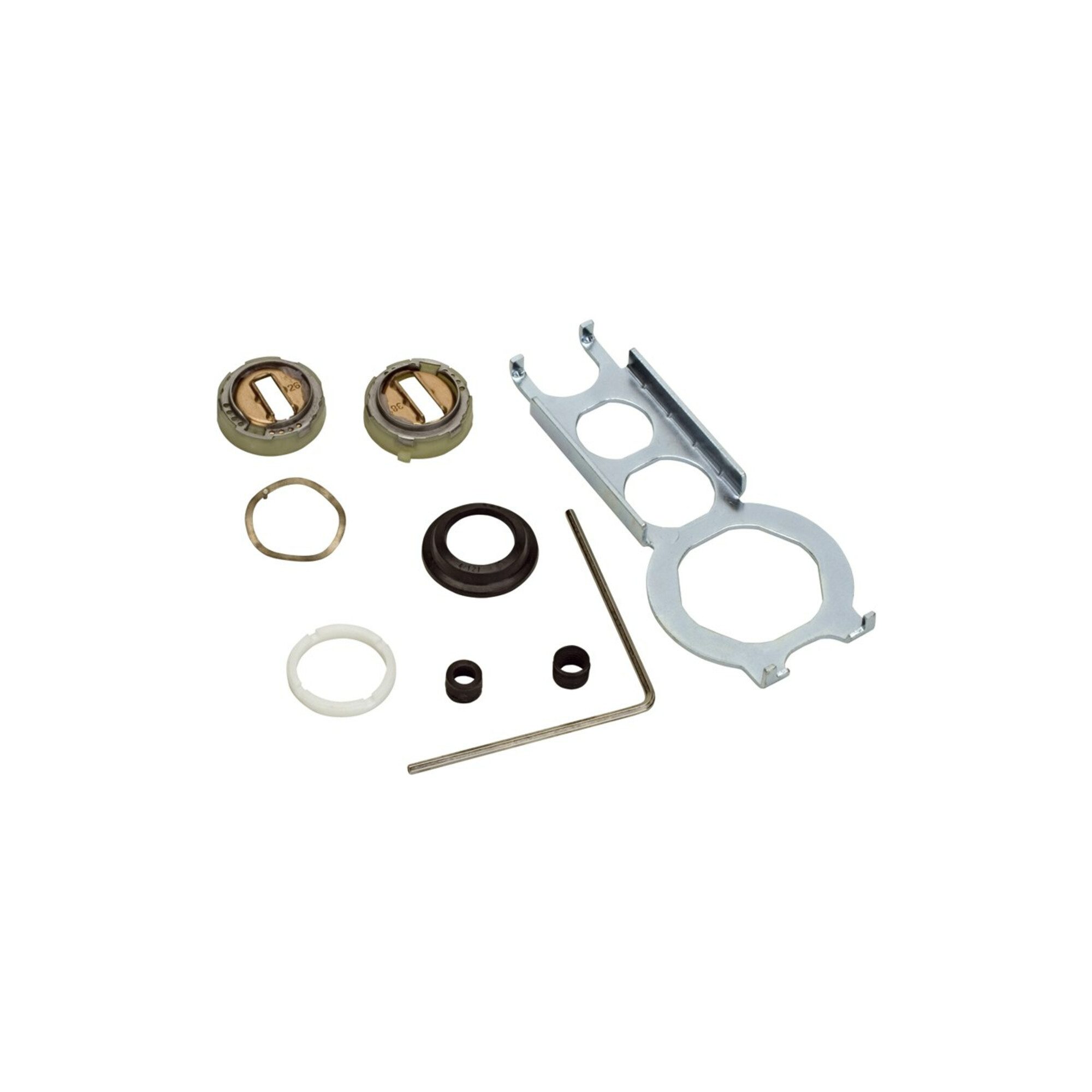 hansgrohe Armaturen-Befestigungselement hansgrohe Service-Set m Montageschl., für Kugelmischtechnik