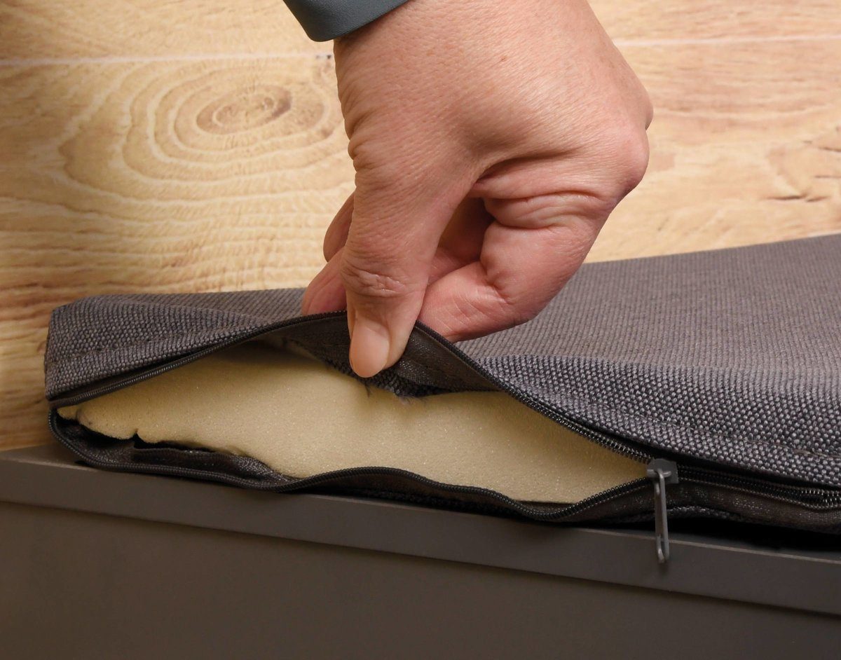 Kesper Schuhbank Schuhregal mit Sitzfläche, 5 Ablagen, MDF, Kesper