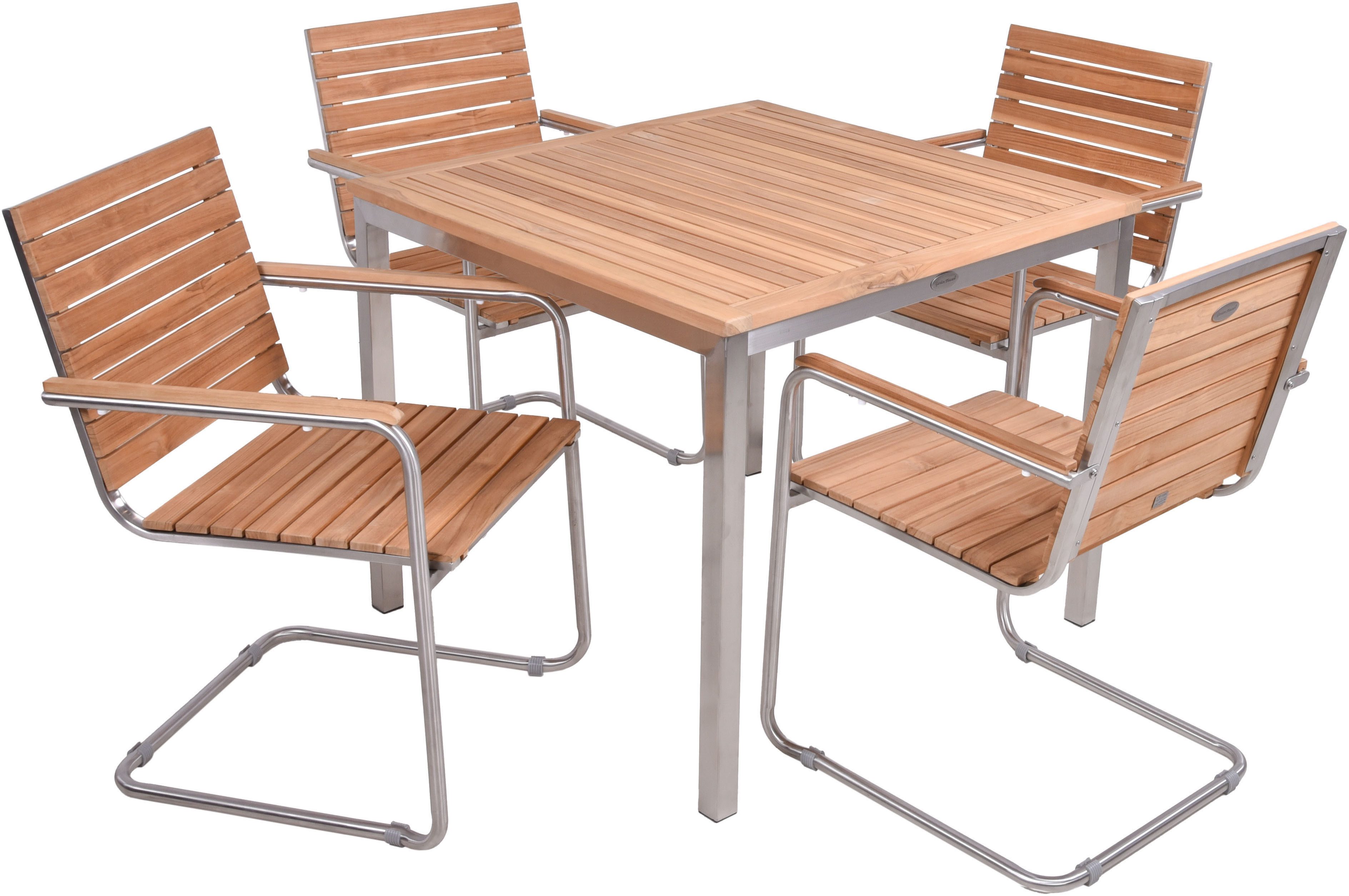 Garden Pleasure Garten-Essgruppe DENVER Set 11, (5-tlg)