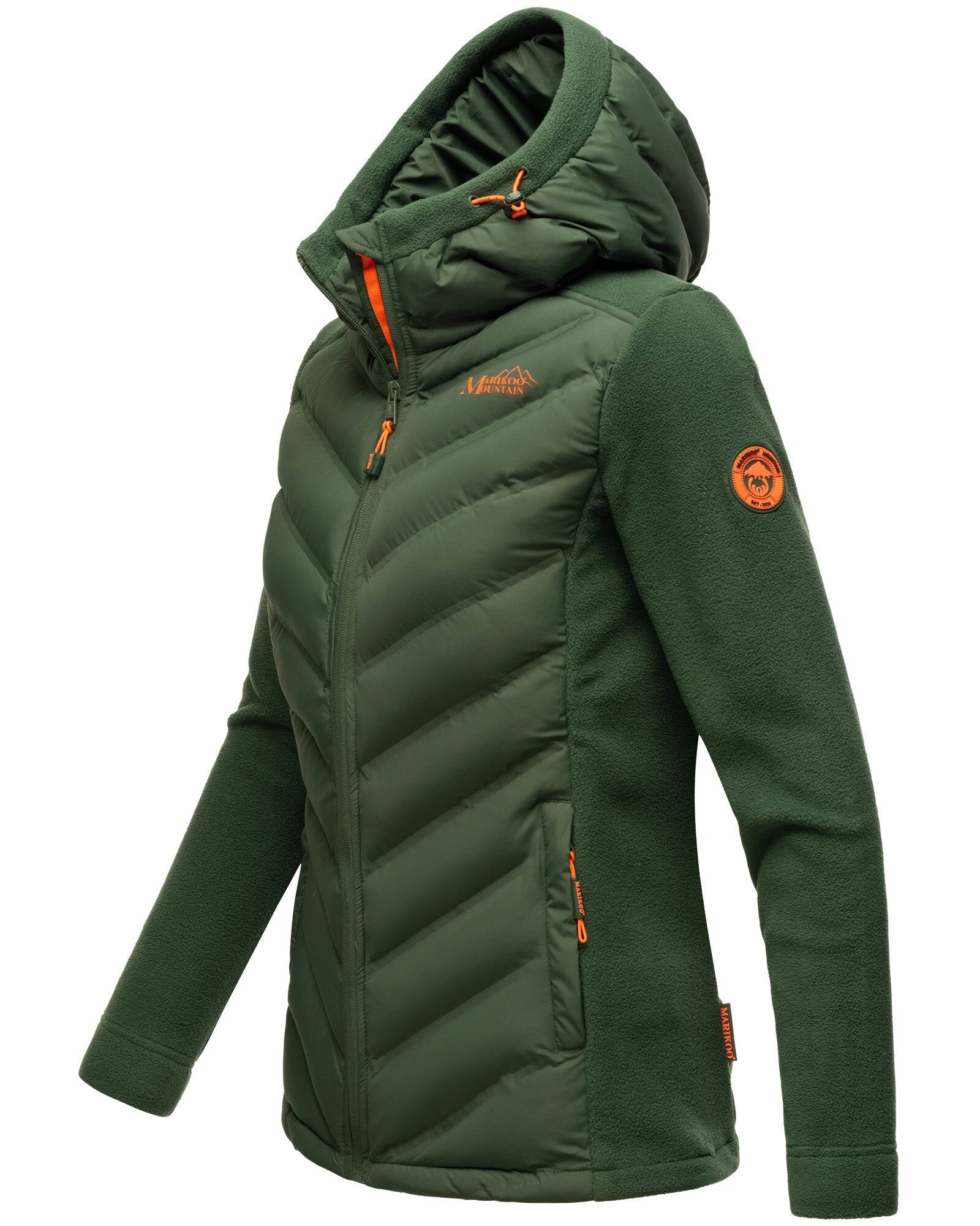 Marikoo Outdoorjacke Mount Haruna mit hoch schließendem Kragen